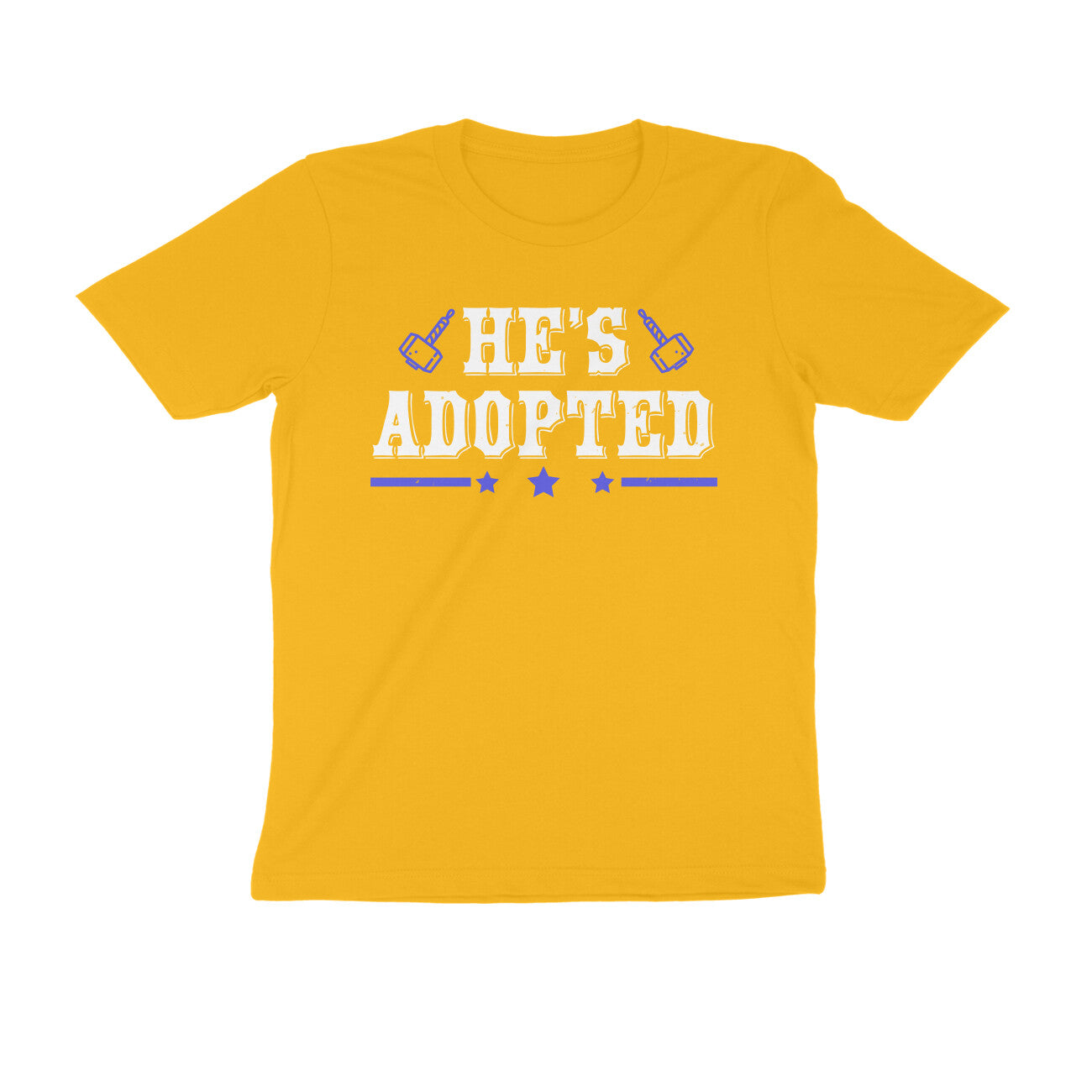 TNH - Men's Round Neck Tshirt - He's Adopted