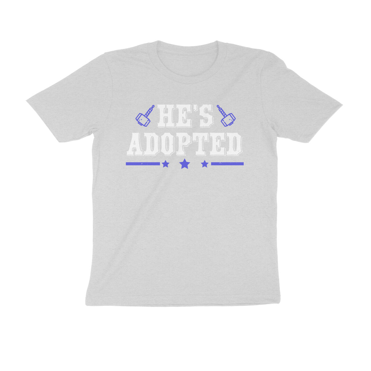 TNH - Men's Round Neck Tshirt - He's Adopted