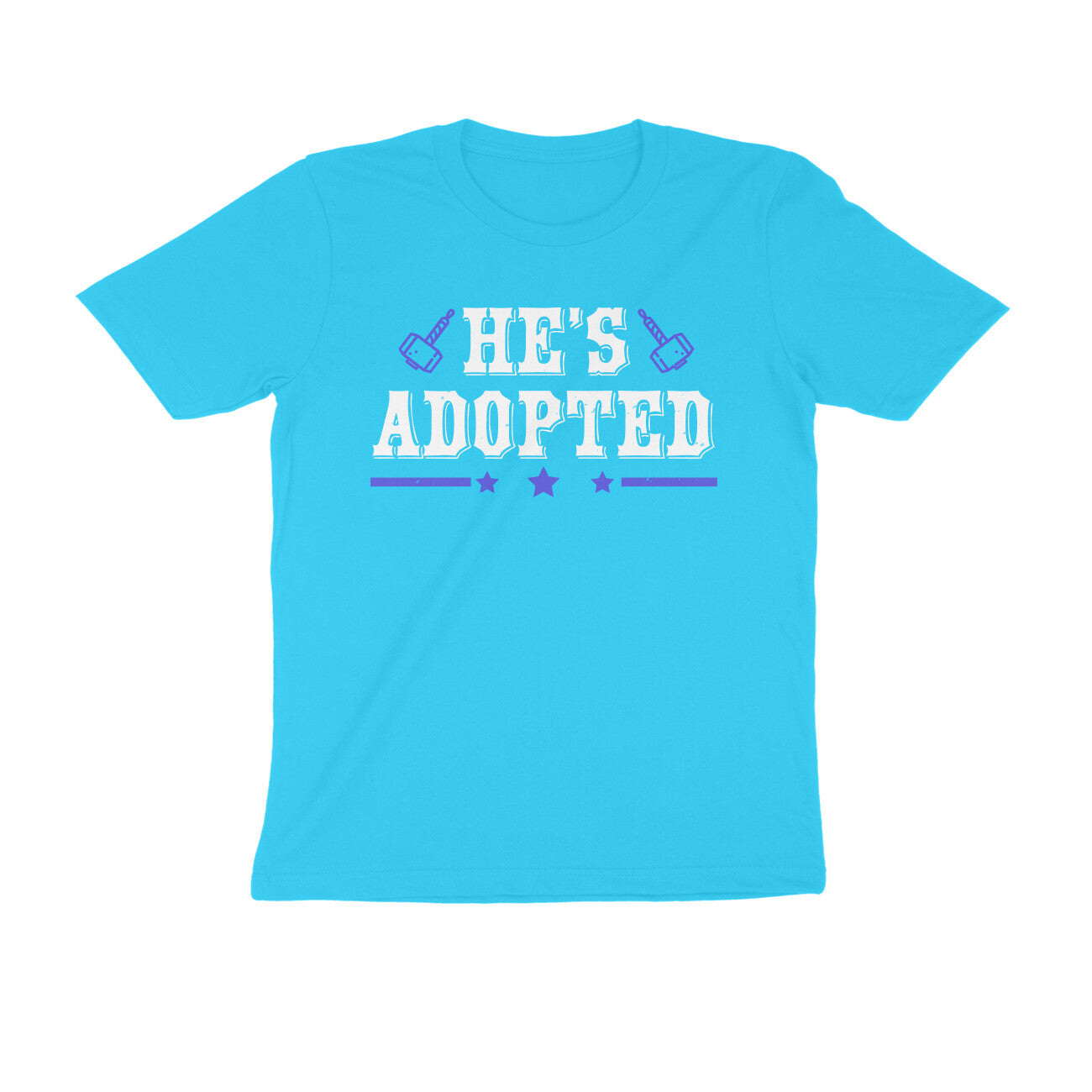TNH - Men's Round Neck Tshirt - He's Adopted