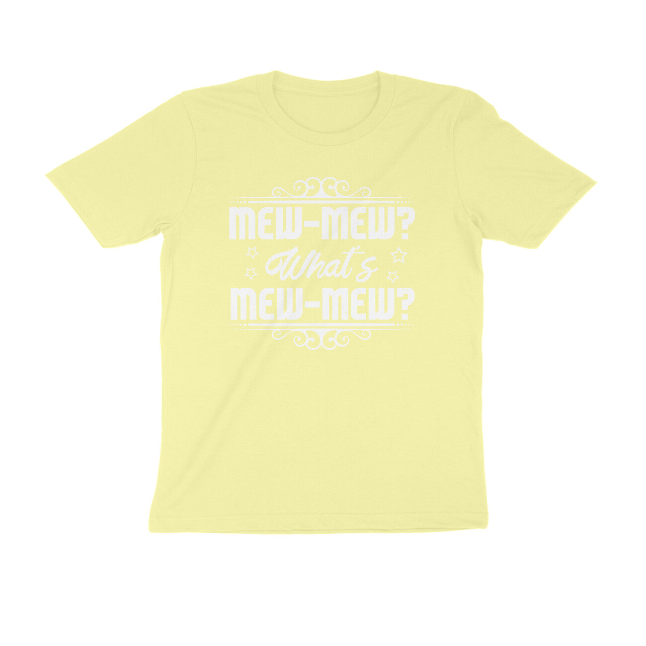 TNH - Men's Round Neck Tshirt - What's Mew ?
