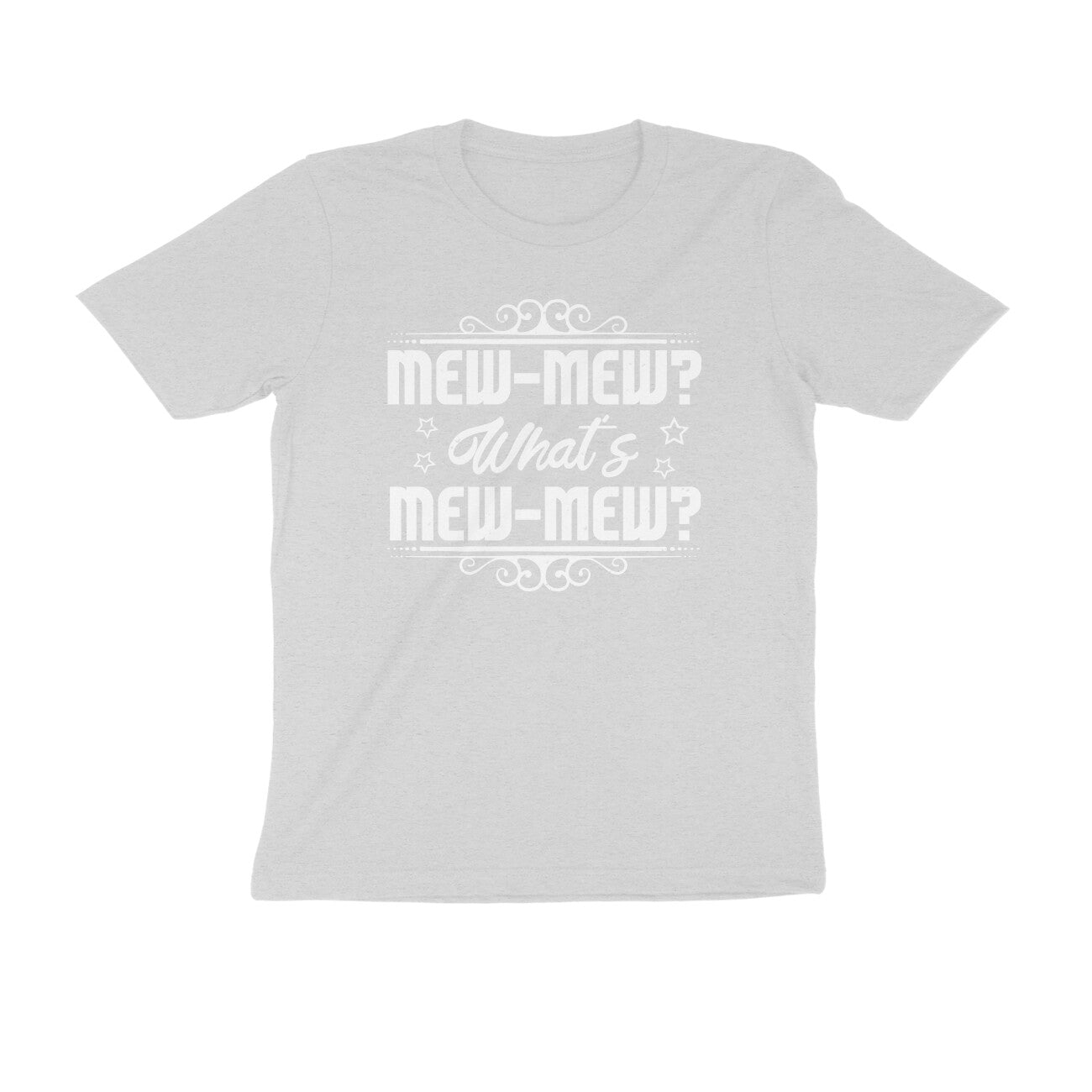TNH - Men's Round Neck Tshirt - What's Mew ?
