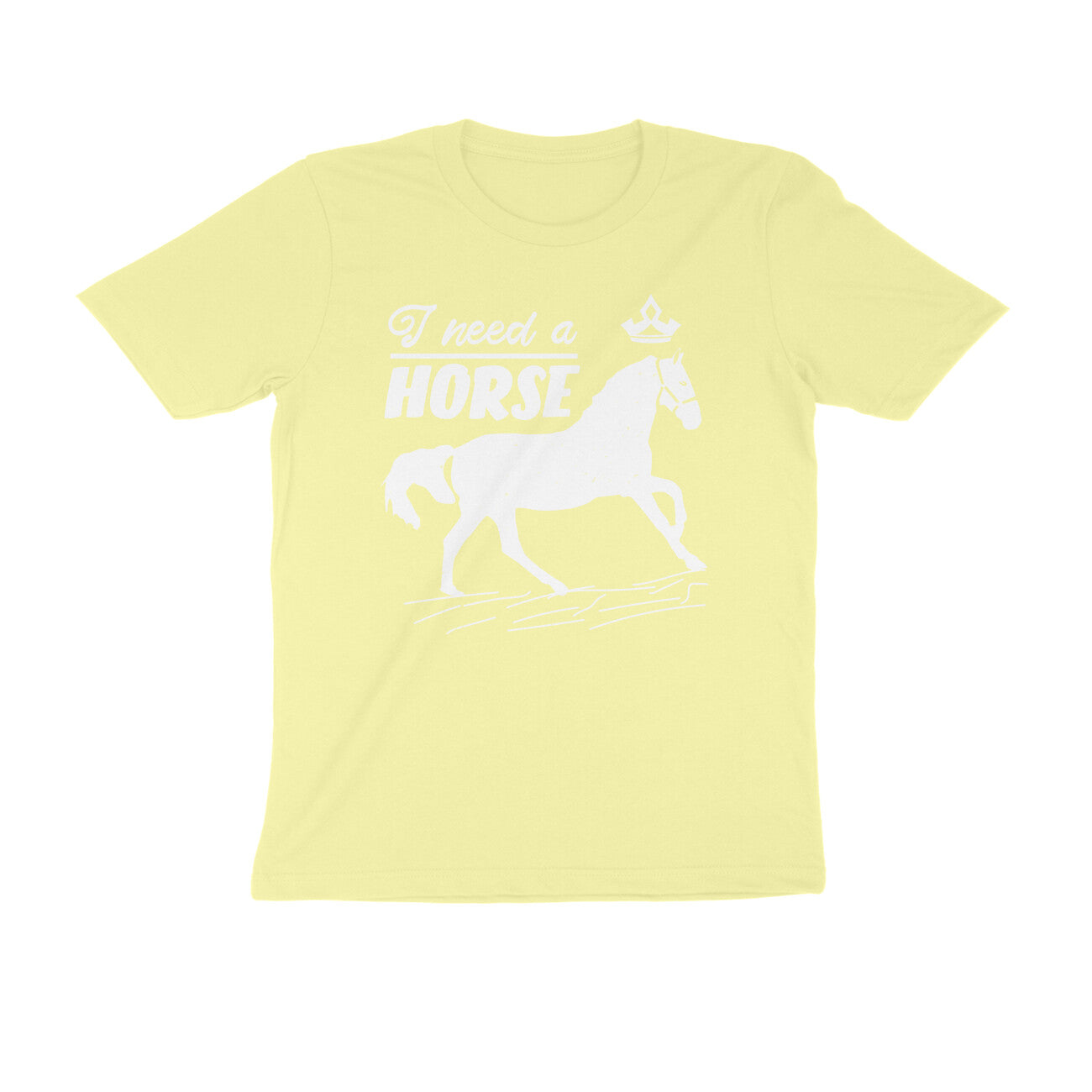 TNH - Men's Round Neck Tshirt - I Need a Horse