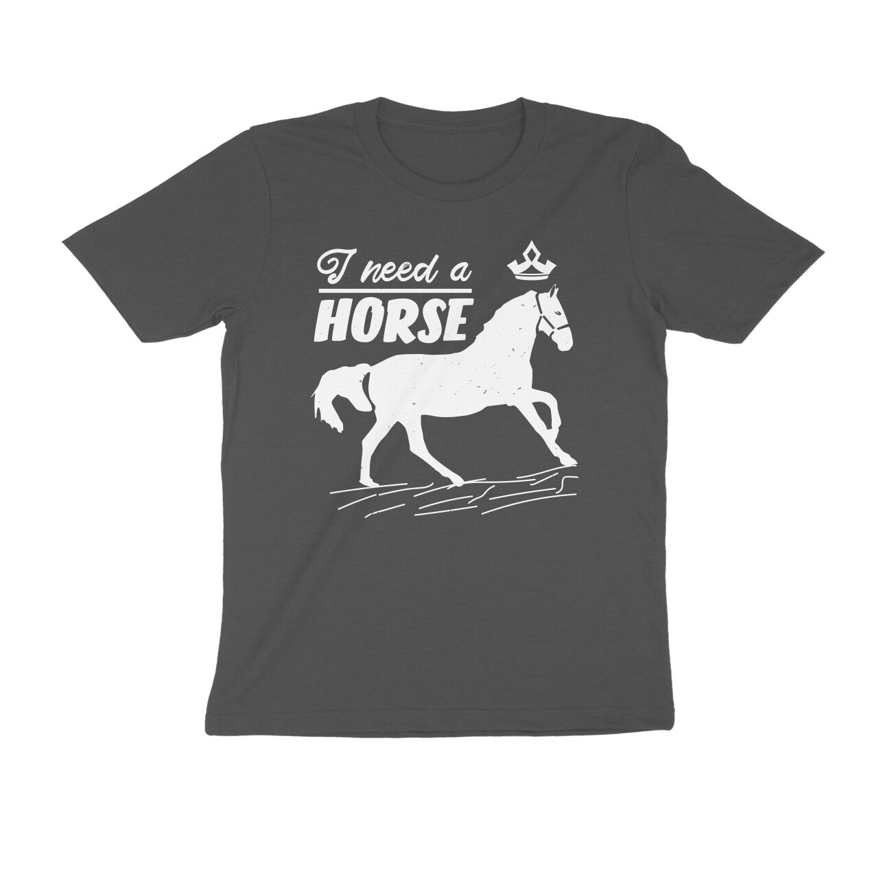 TNH - Men's Round Neck Tshirt - I Need a Horse