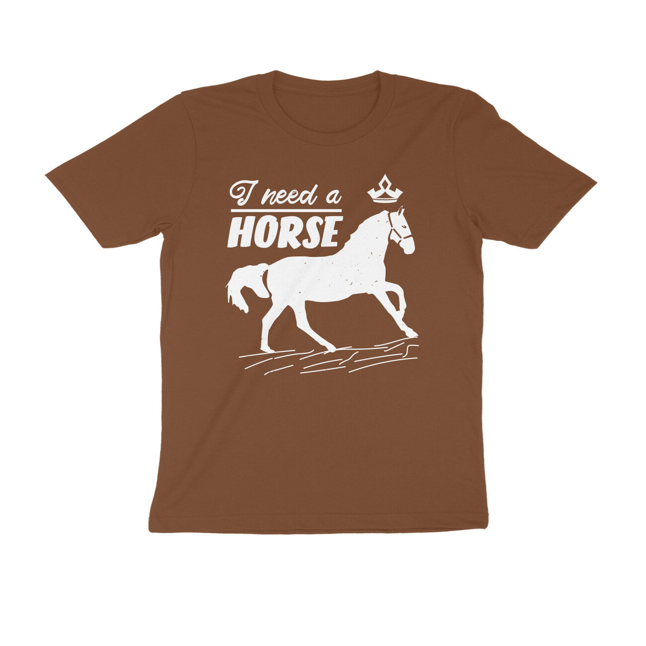 TNH - Men's Round Neck Tshirt - I Need a Horse