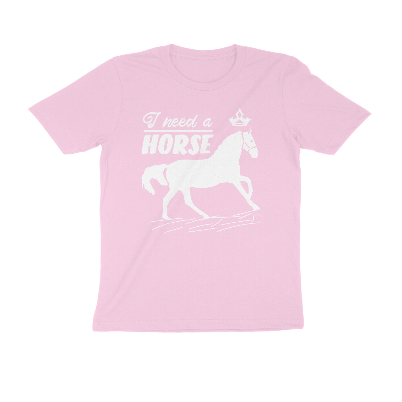 TNH - Men's Round Neck Tshirt - I Need a Horse