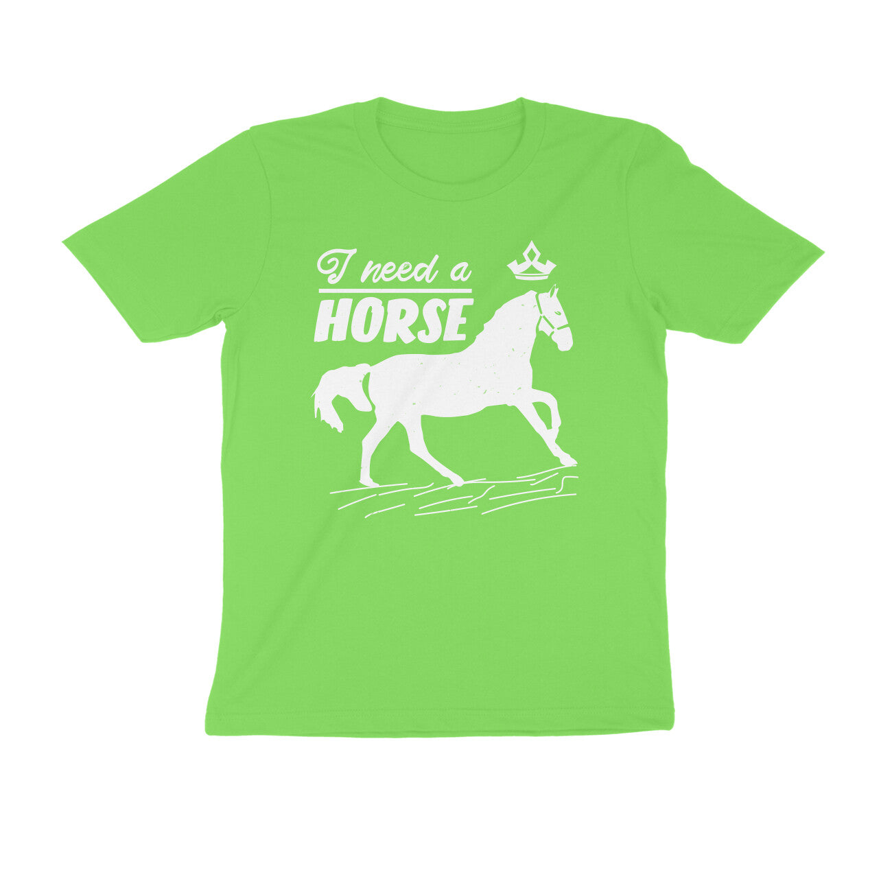 TNH - Men's Round Neck Tshirt - I Need a Horse