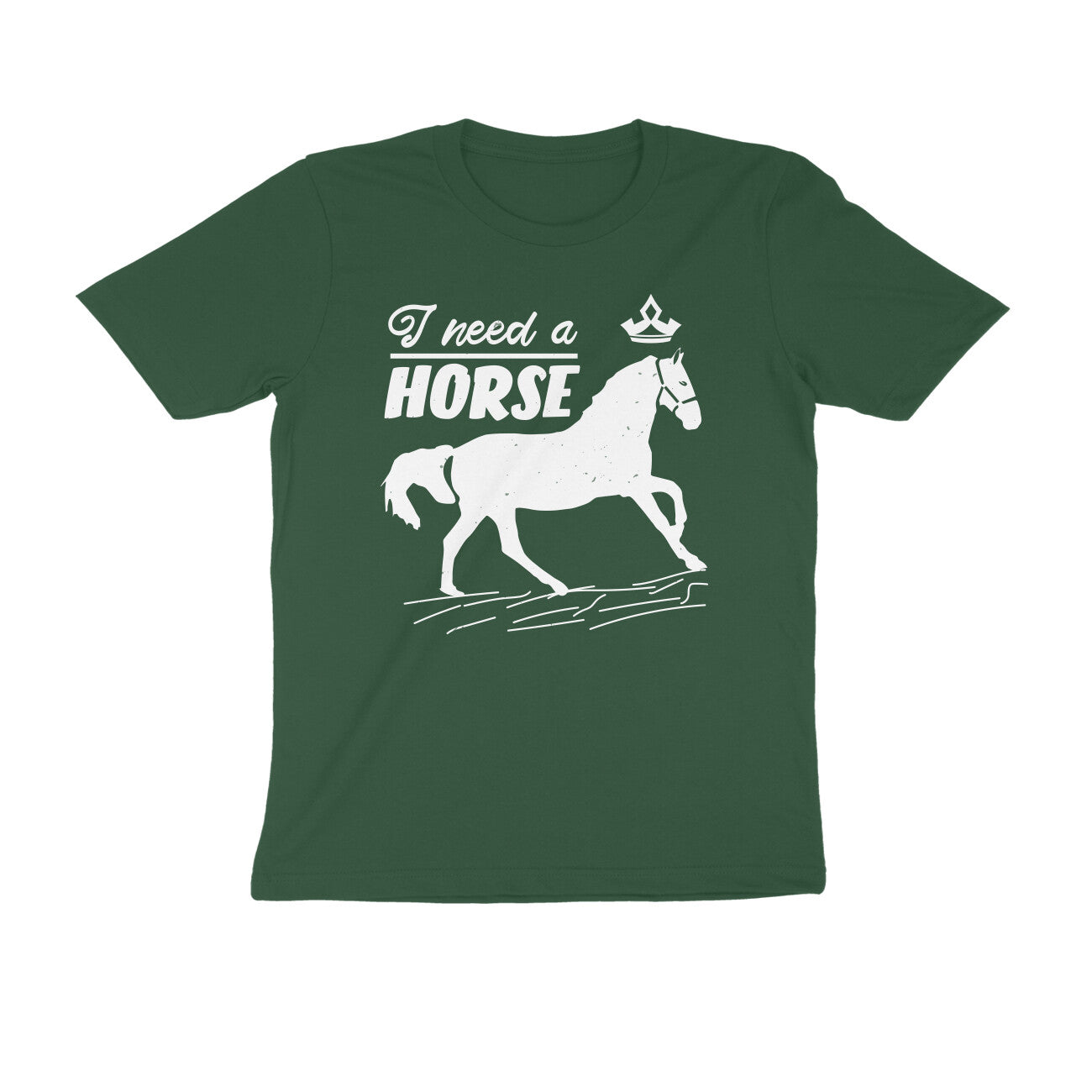 TNH - Men's Round Neck Tshirt - I Need a Horse