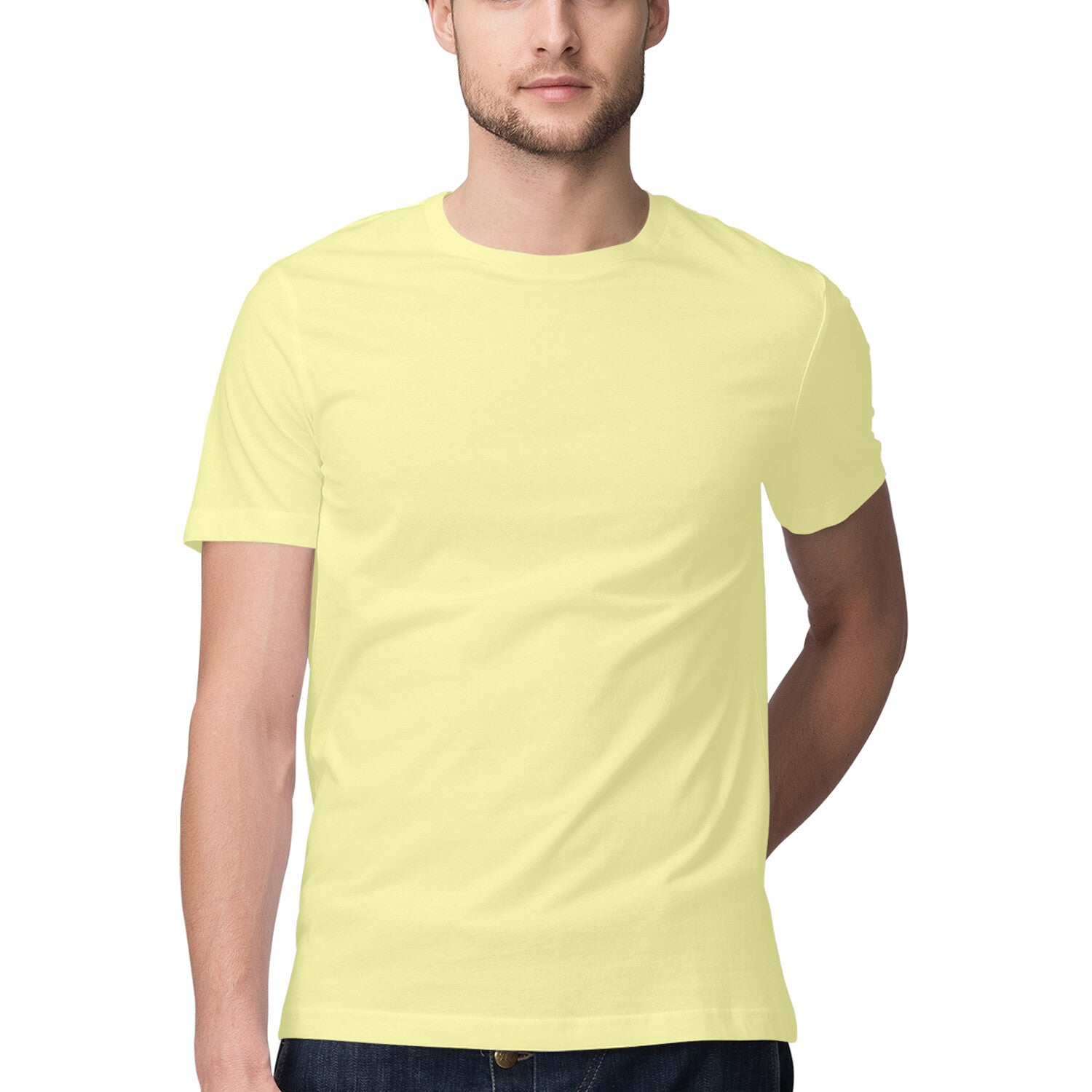 TNH - Men's Round Neck Plain T-Shirt