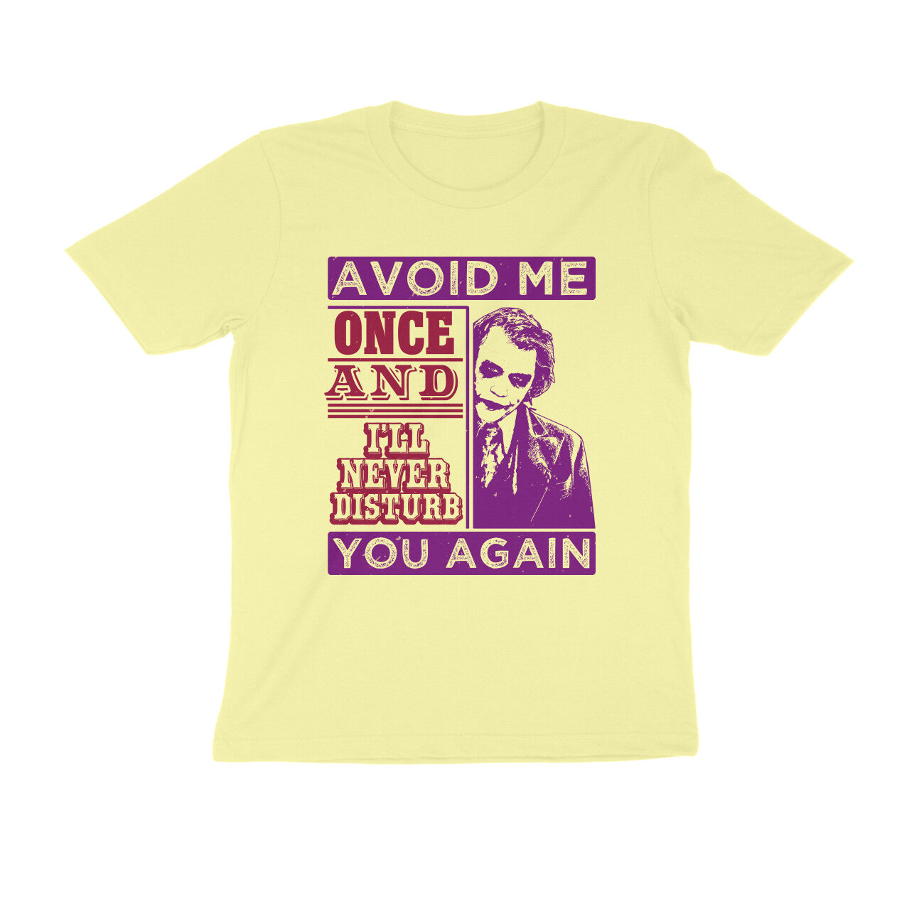 TNH - Men's Round Neck Tshirt - Joker - Avoid Me