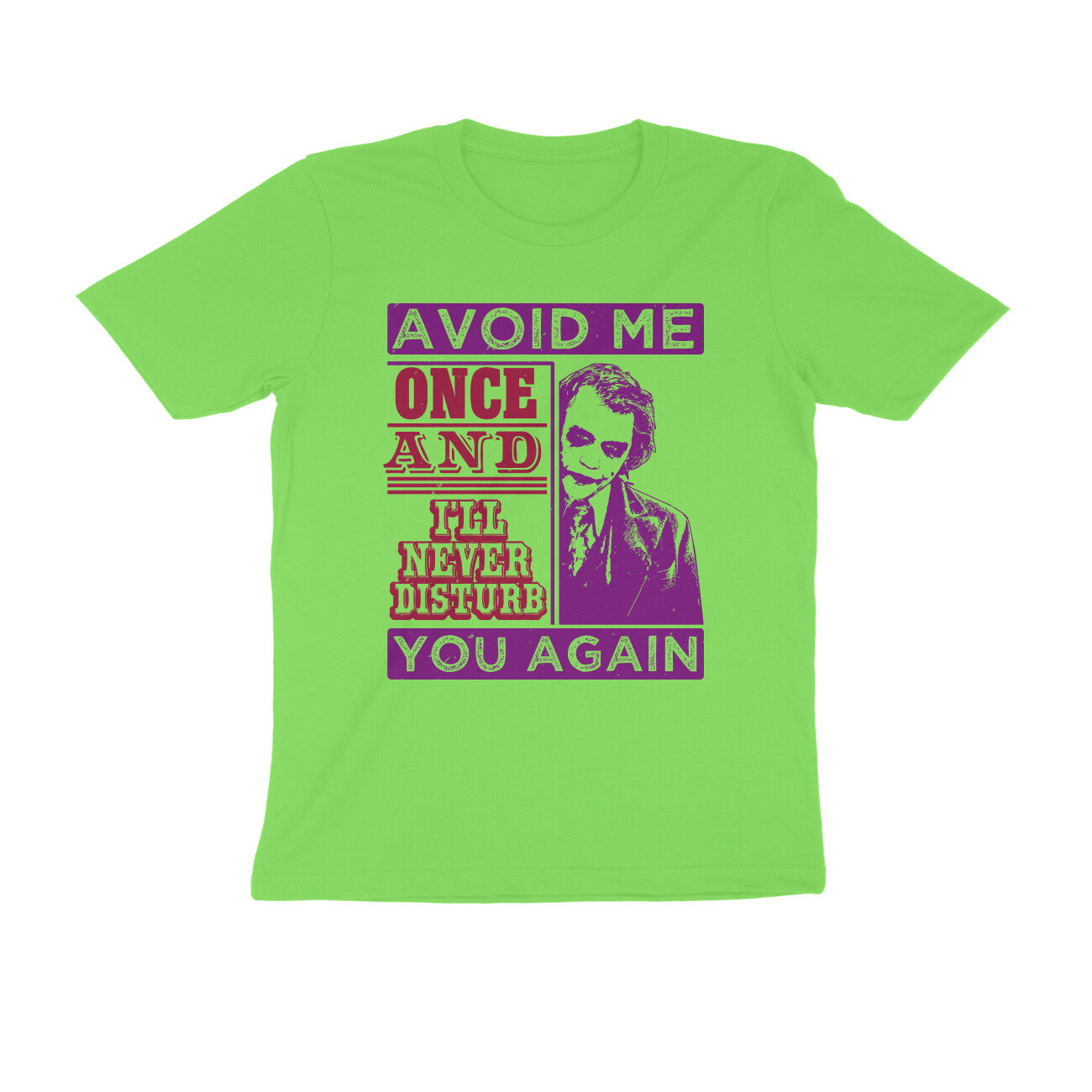 TNH - Men's Round Neck Tshirt - Joker - Avoid Me