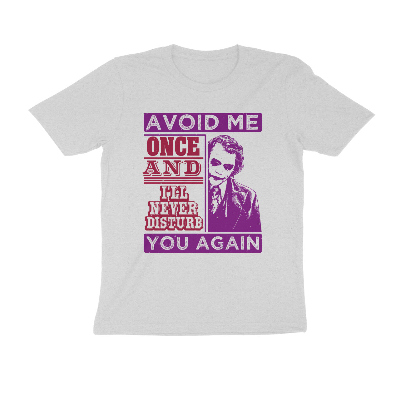 TNH - Men's Round Neck Tshirt - Joker - Avoid Me