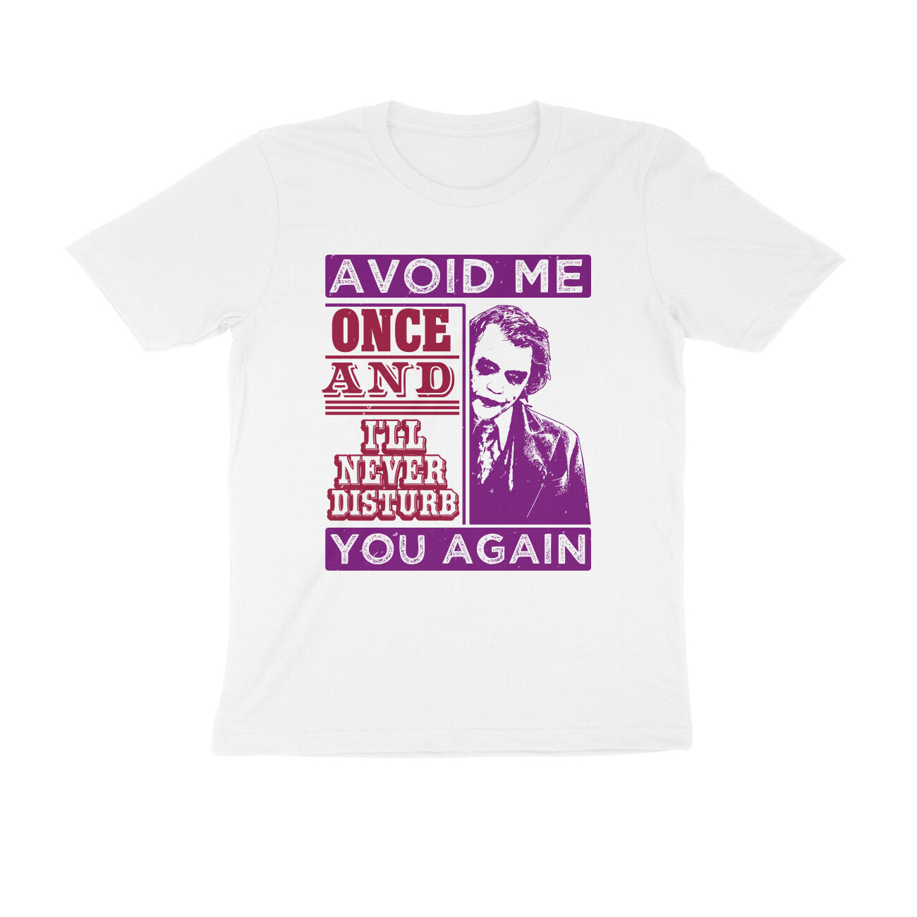 TNH - Men's Round Neck Tshirt - Joker - Avoid Me