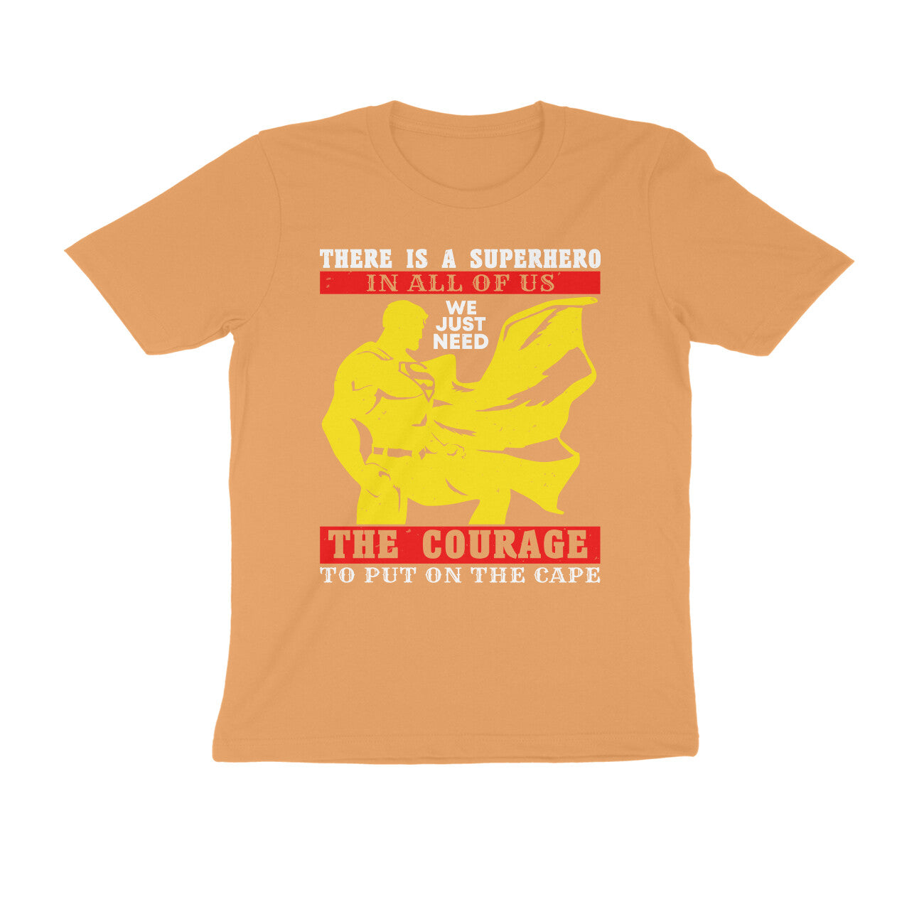 TNH - Men's Round Neck Tshirt - Superman - The Courage