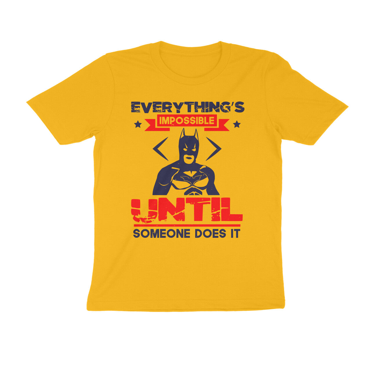 TNH - Men's Round Neck Tshirt - Batman - Everything Impossible