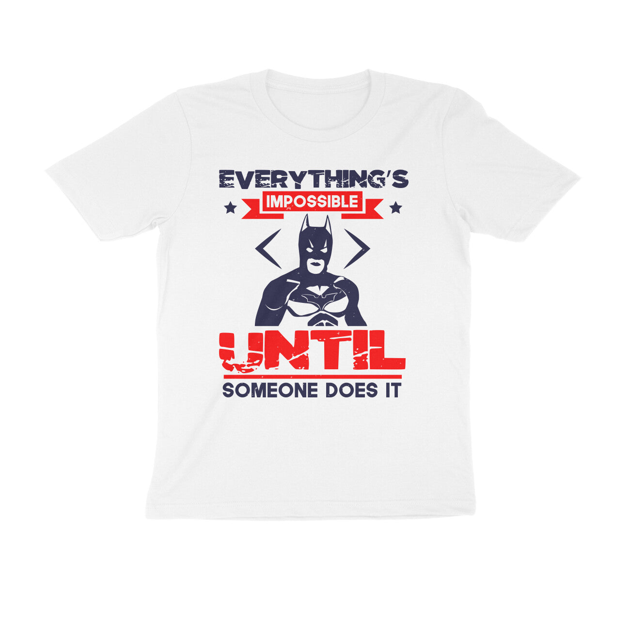 TNH - Men's Round Neck Tshirt - Batman - Everything Impossible