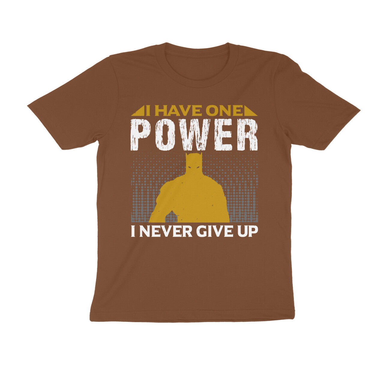 TNH - Men's Round Neck Tshirt - Never Give Up