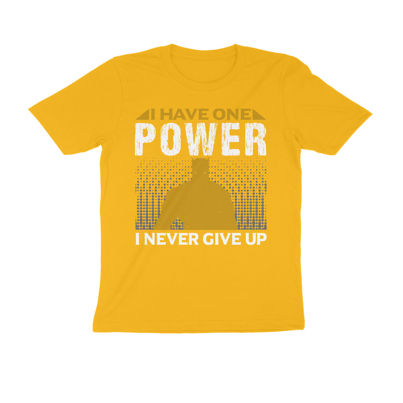 TNH - Men's Round Neck Tshirt - Never Give Up