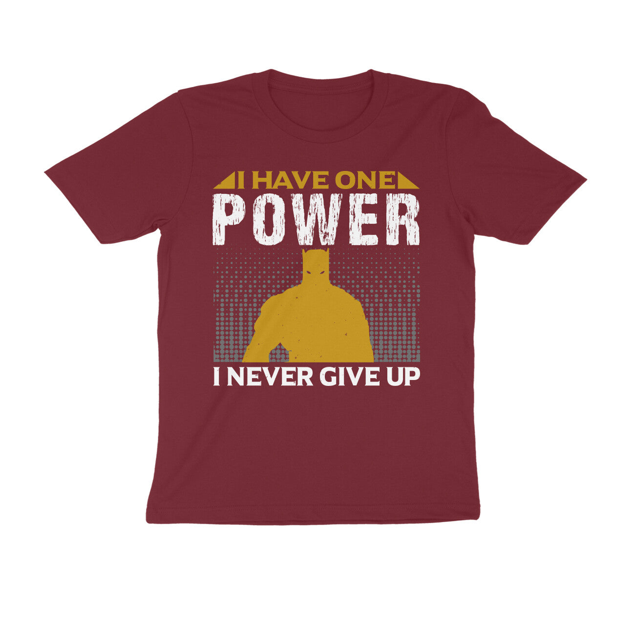 TNH - Men's Round Neck Tshirt - Never Give Up