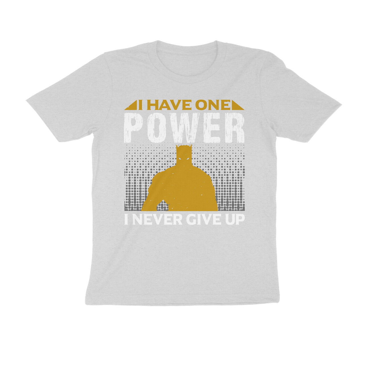 TNH - Men's Round Neck Tshirt - Never Give Up