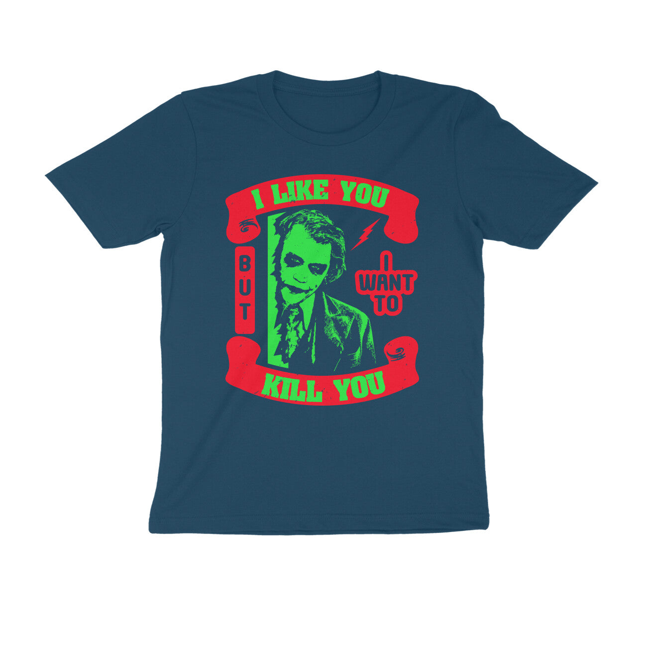 TNH - Men's Round Neck Tshirt - Joker - I Like You