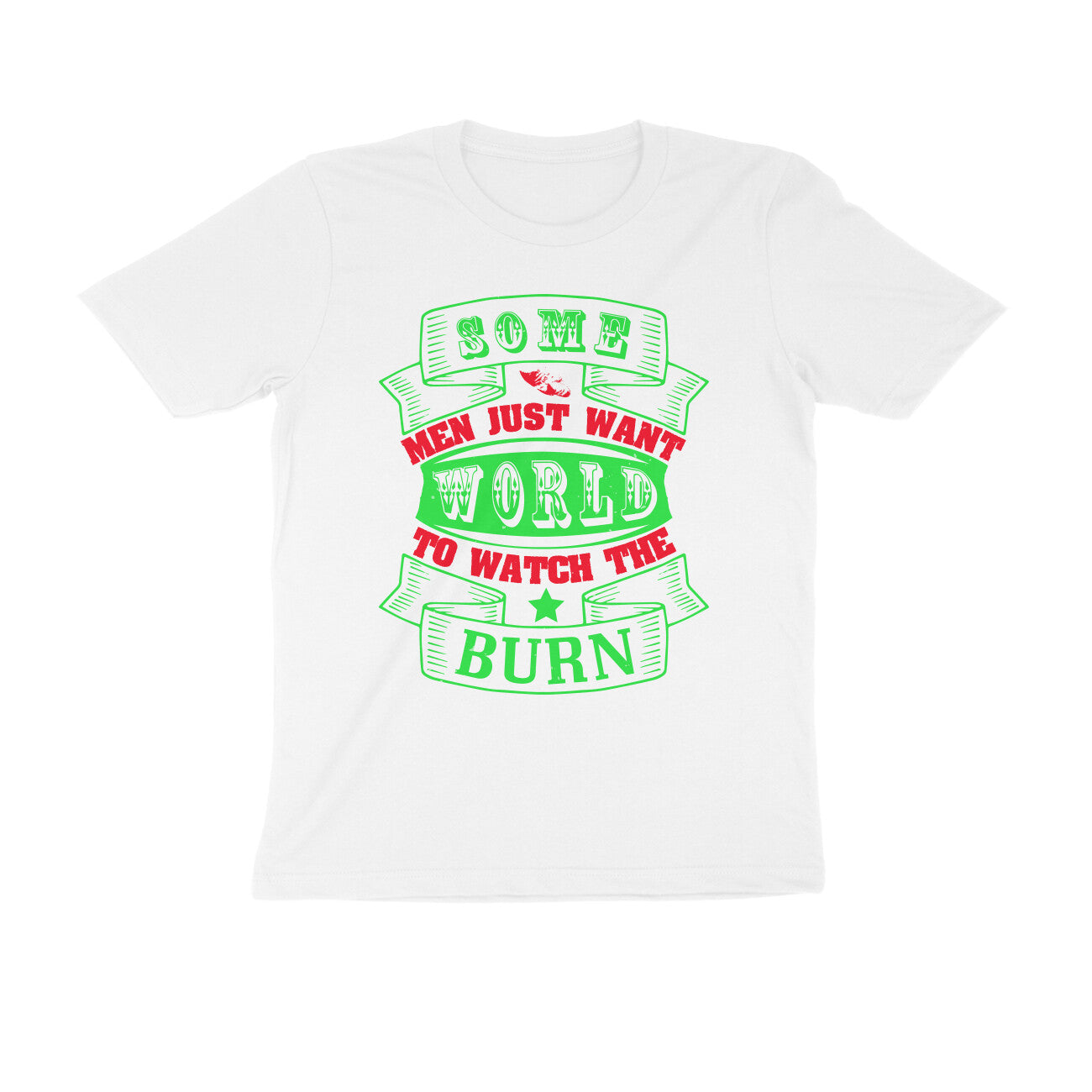 TNH - Men's Round Neck Tshirt - Joker - Watch the Burn