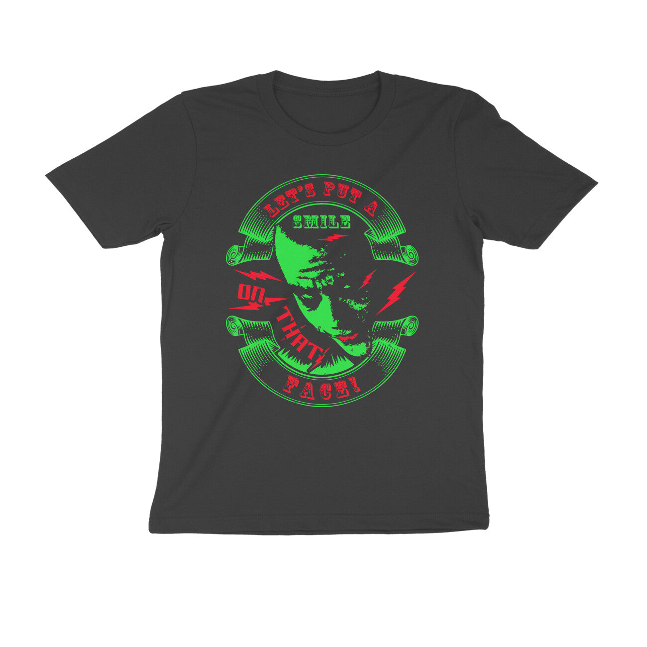 TNH - Men's Round Neck Tshirt - Joker - Let's Put a Smile