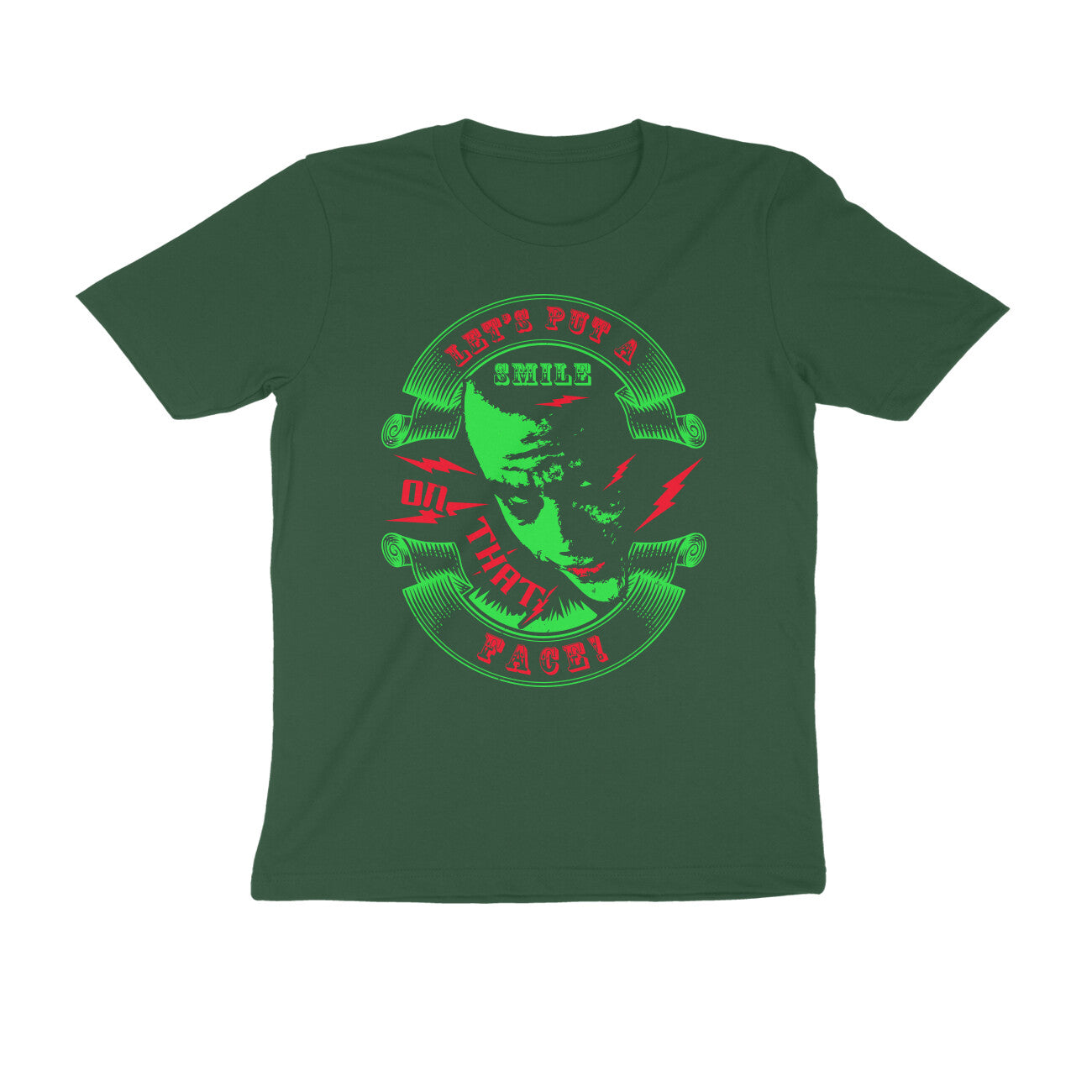 TNH - Men's Round Neck Tshirt - Joker - Let's Put a Smile