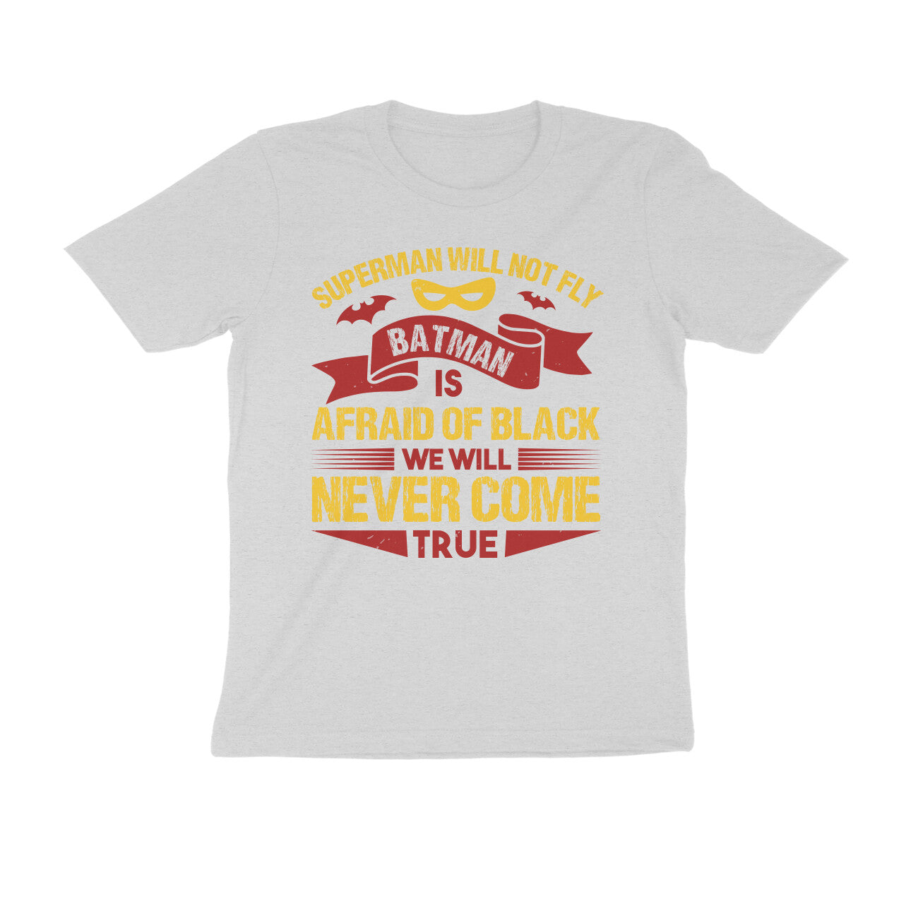 TNH - Men's Round Neck Tshirt - Superman & Batman