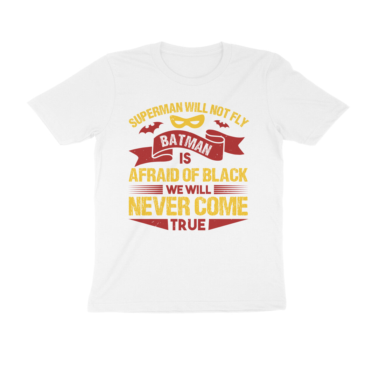 TNH - Men's Round Neck Tshirt - Superman & Batman