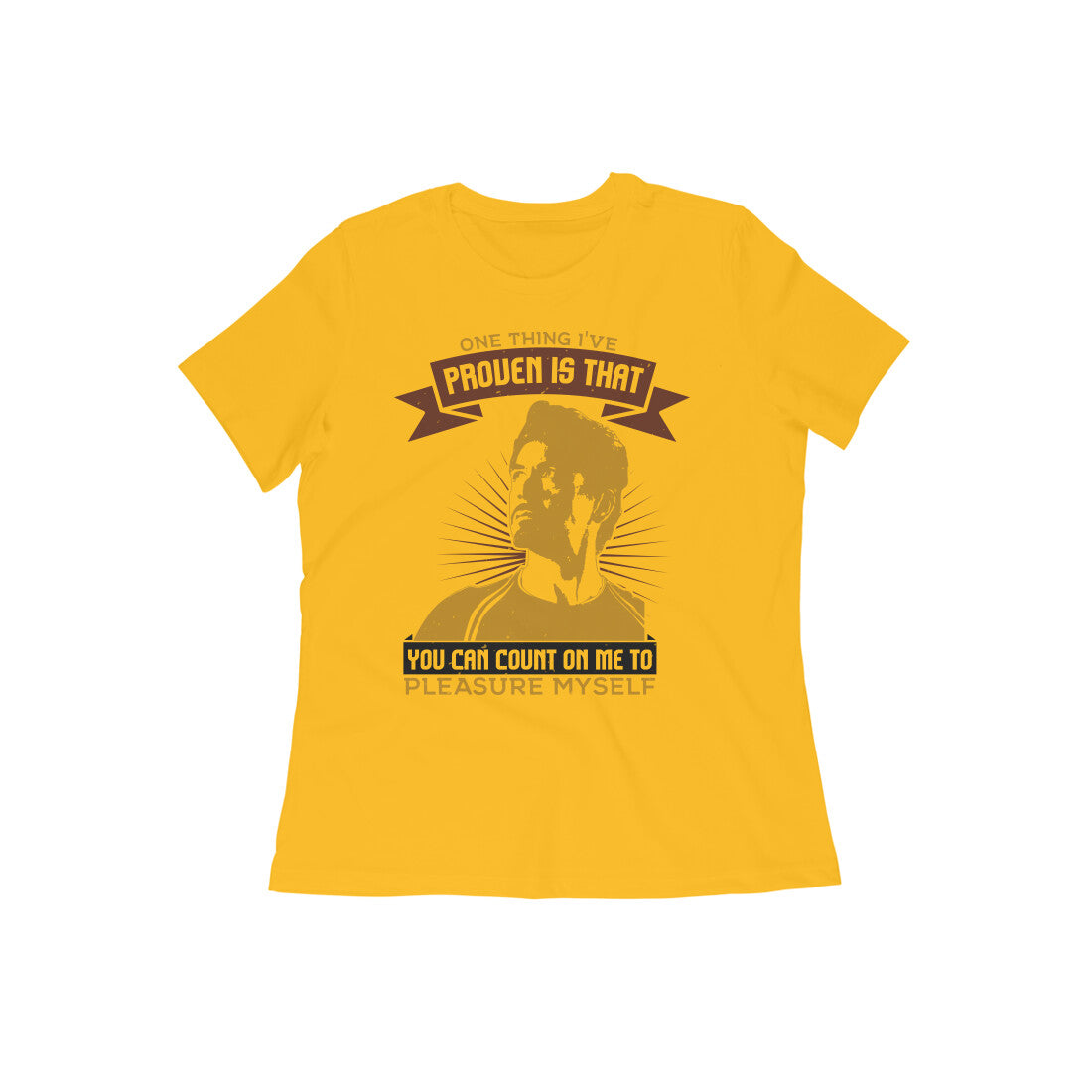 TNH - Women's Round Neck Tshirt - The Iron Man - One thing I've Proven