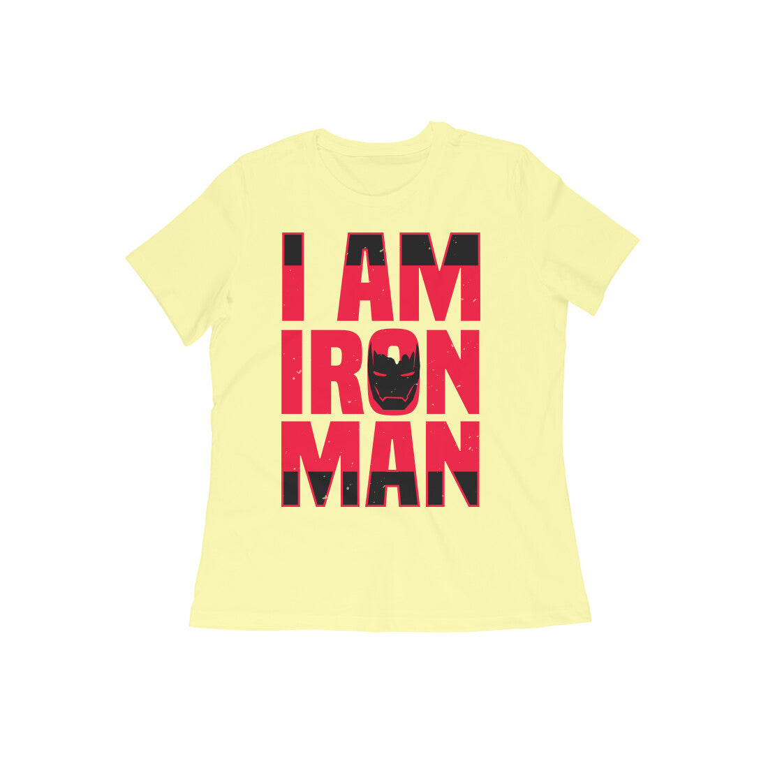 TNH - Women's Round Neck Tshirt - I AM IRONMAN