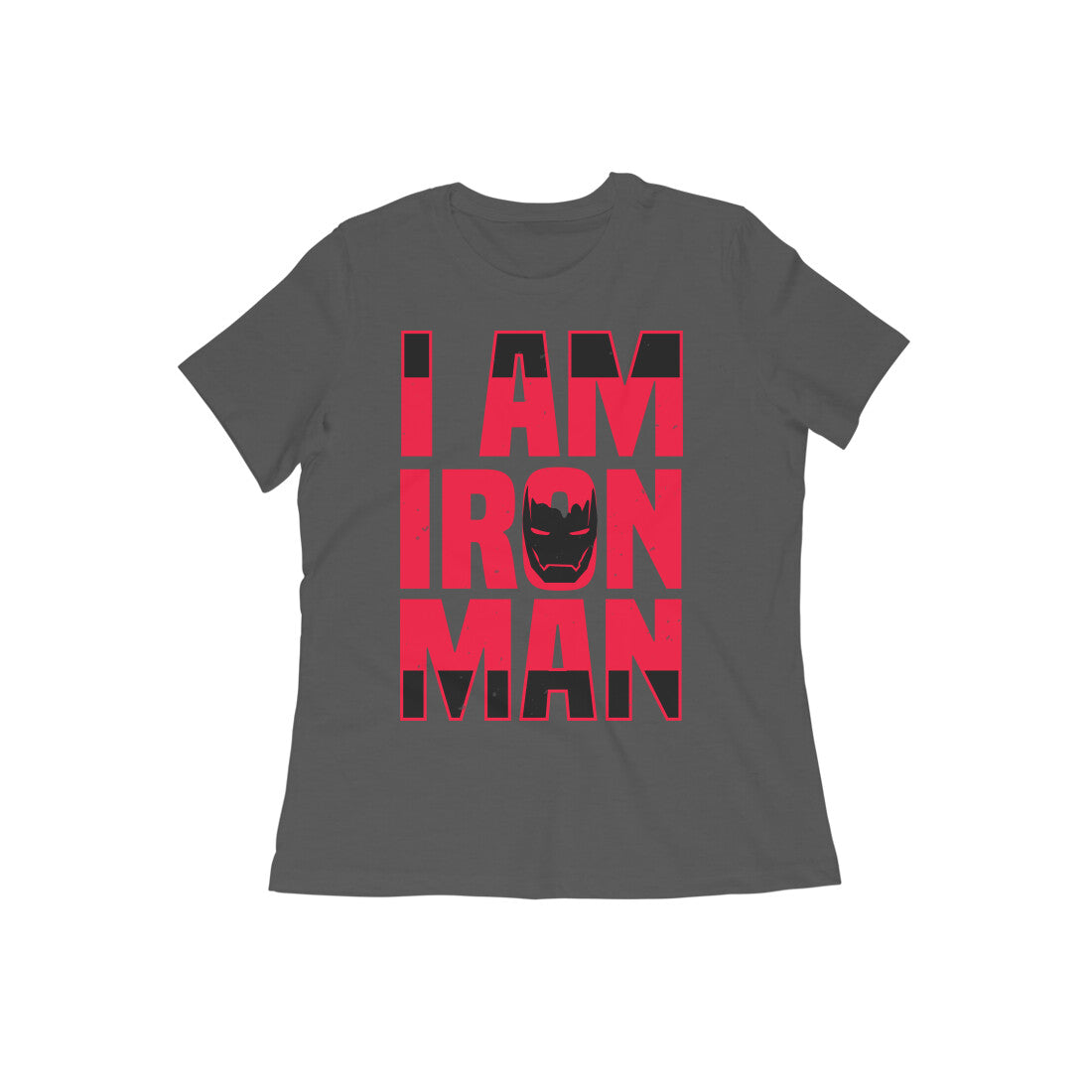 TNH - Women's Round Neck Tshirt - I AM IRONMAN