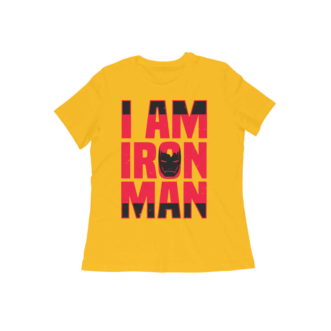 TNH - Women's Round Neck Tshirt - I AM IRONMAN