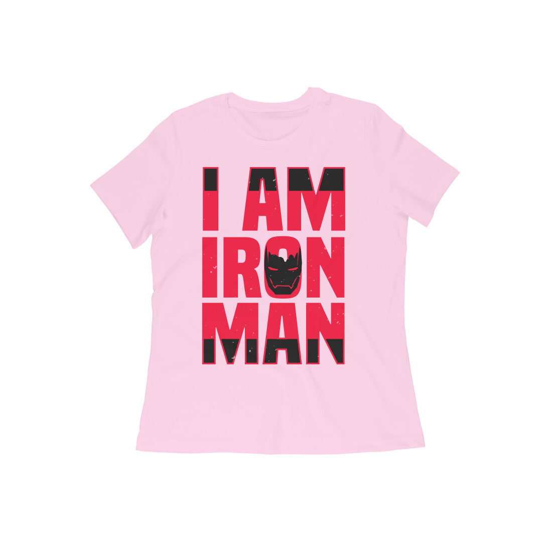 TNH - Women's Round Neck Tshirt - I AM IRONMAN