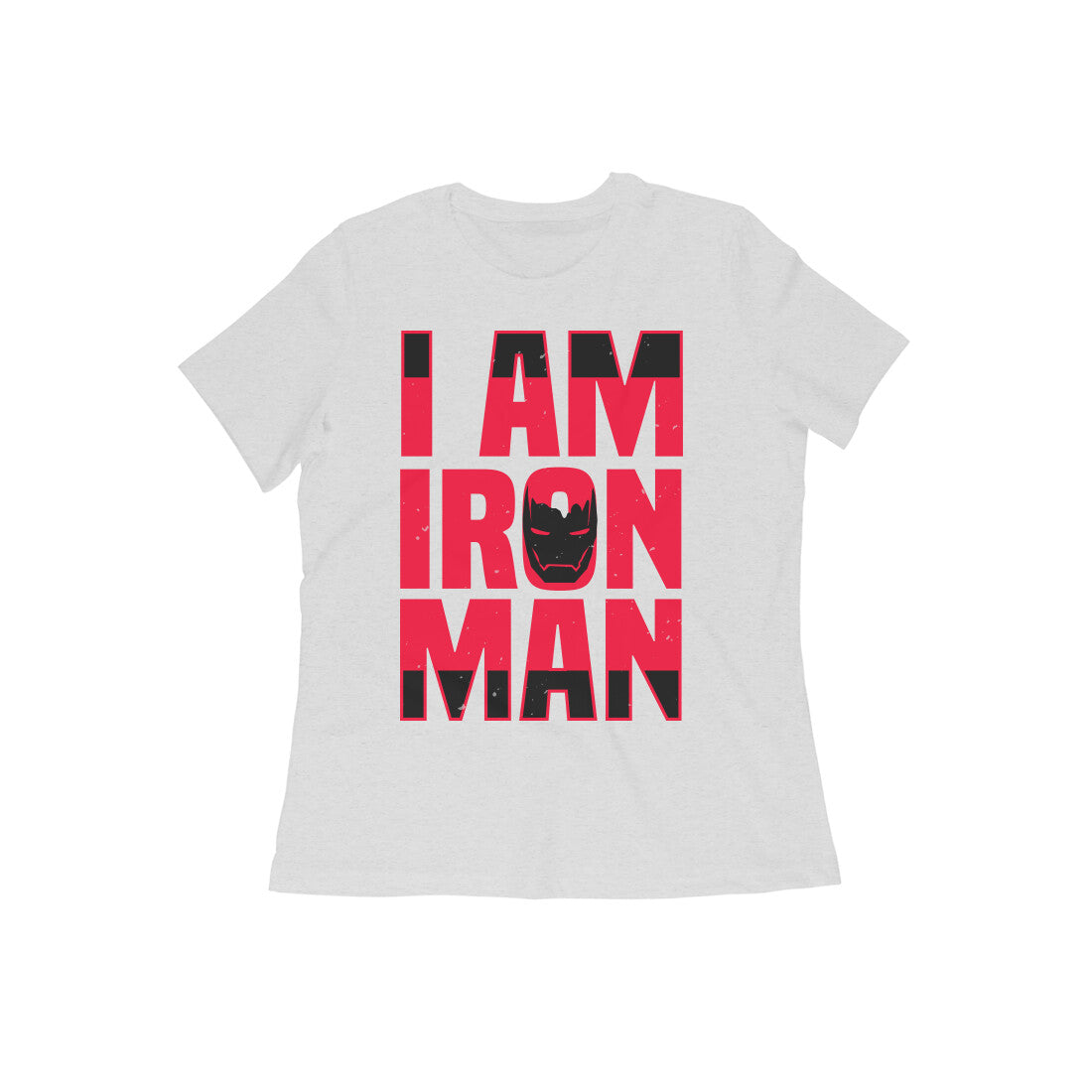 TNH - Women's Round Neck Tshirt - I AM IRONMAN