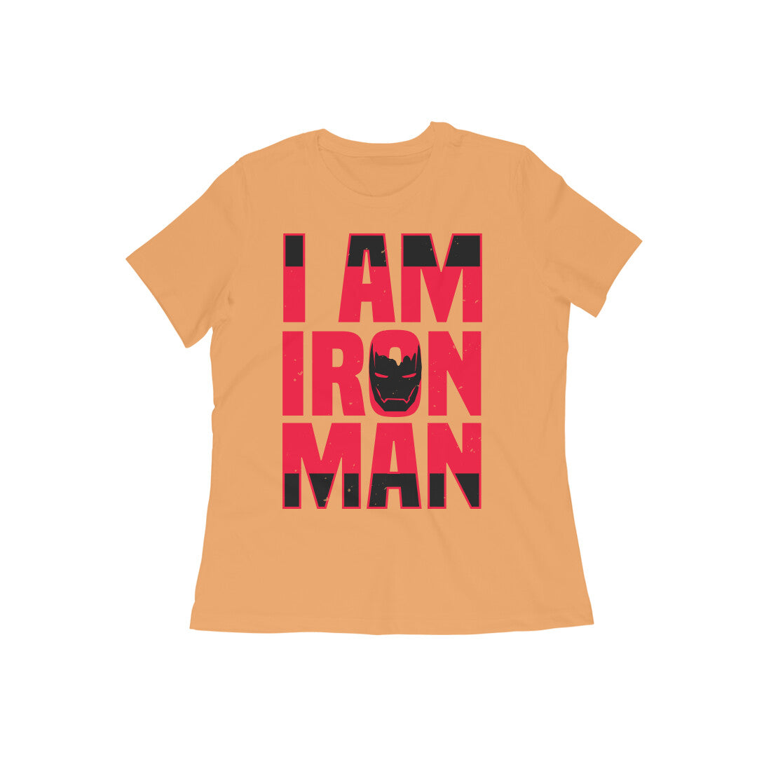 TNH - Women's Round Neck Tshirt - I AM IRONMAN