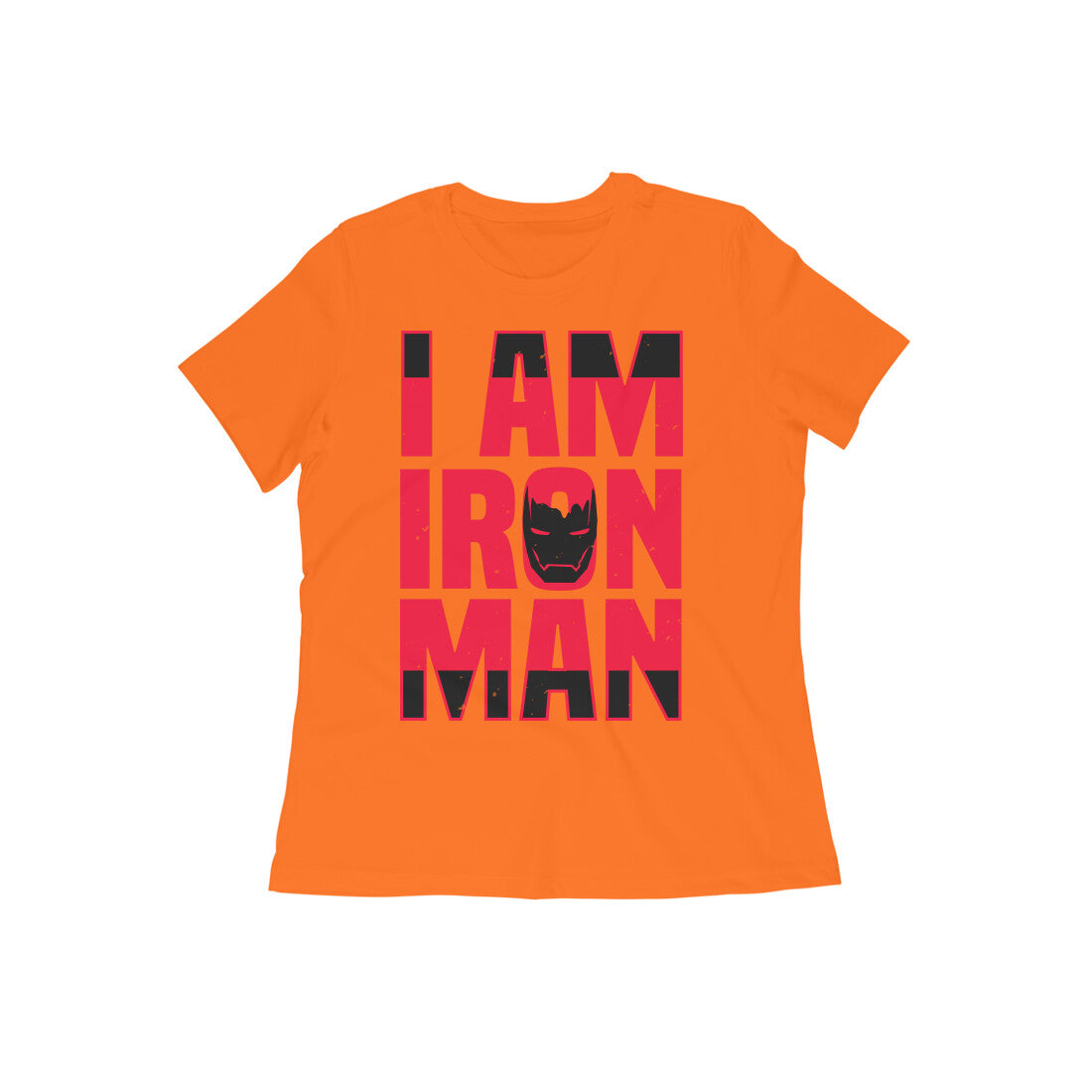 TNH - Women's Round Neck Tshirt - I AM IRONMAN