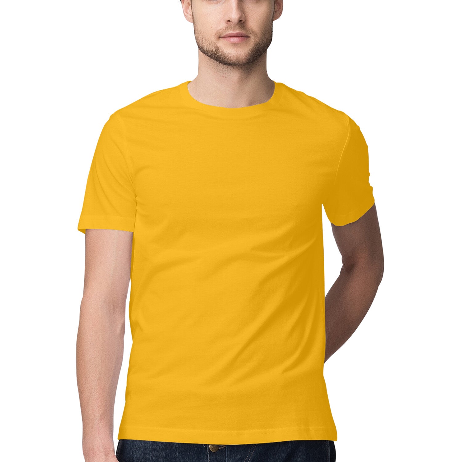TNH - Men's Round Neck Plain T-Shirt