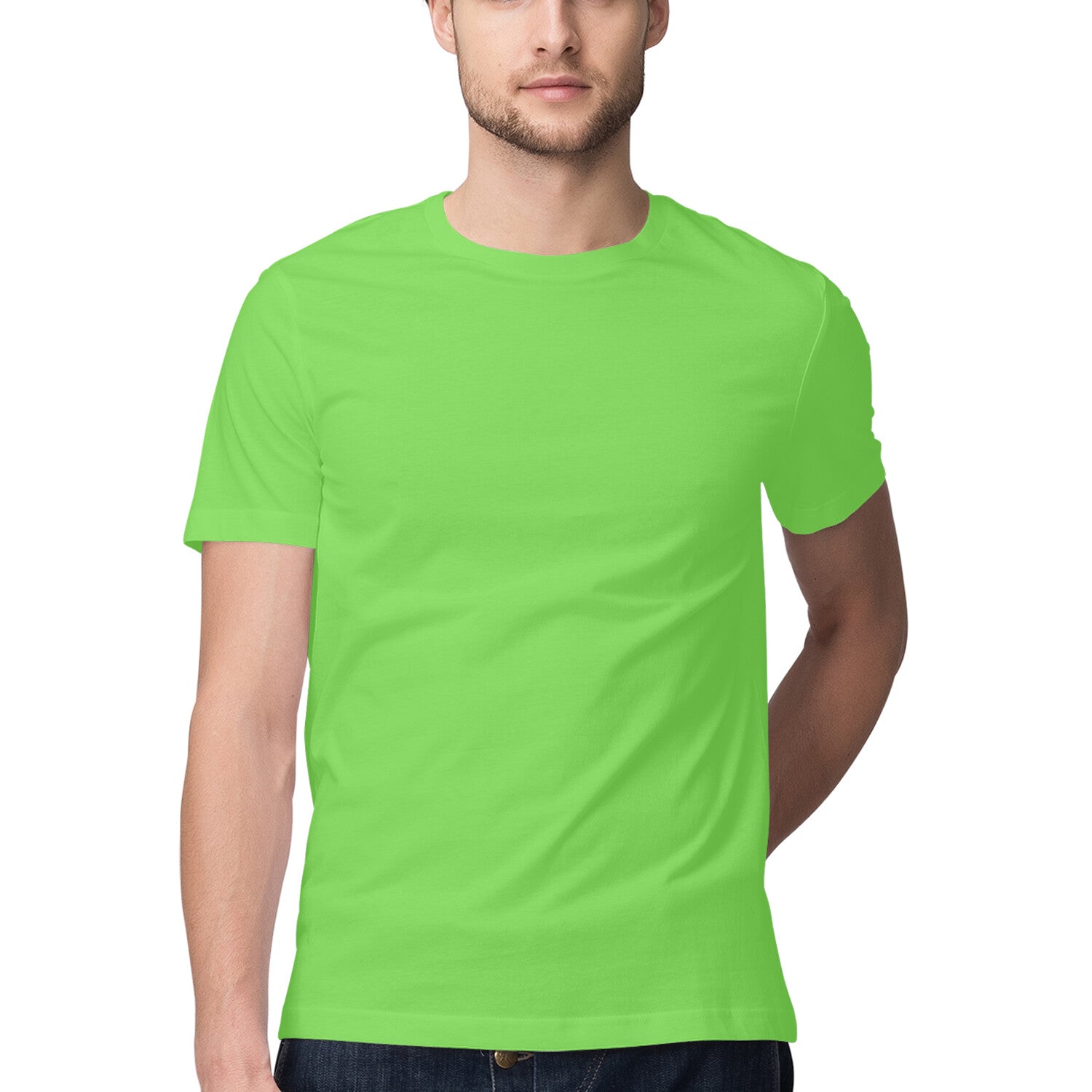 TNH - Men's Round Neck Plain T-Shirt