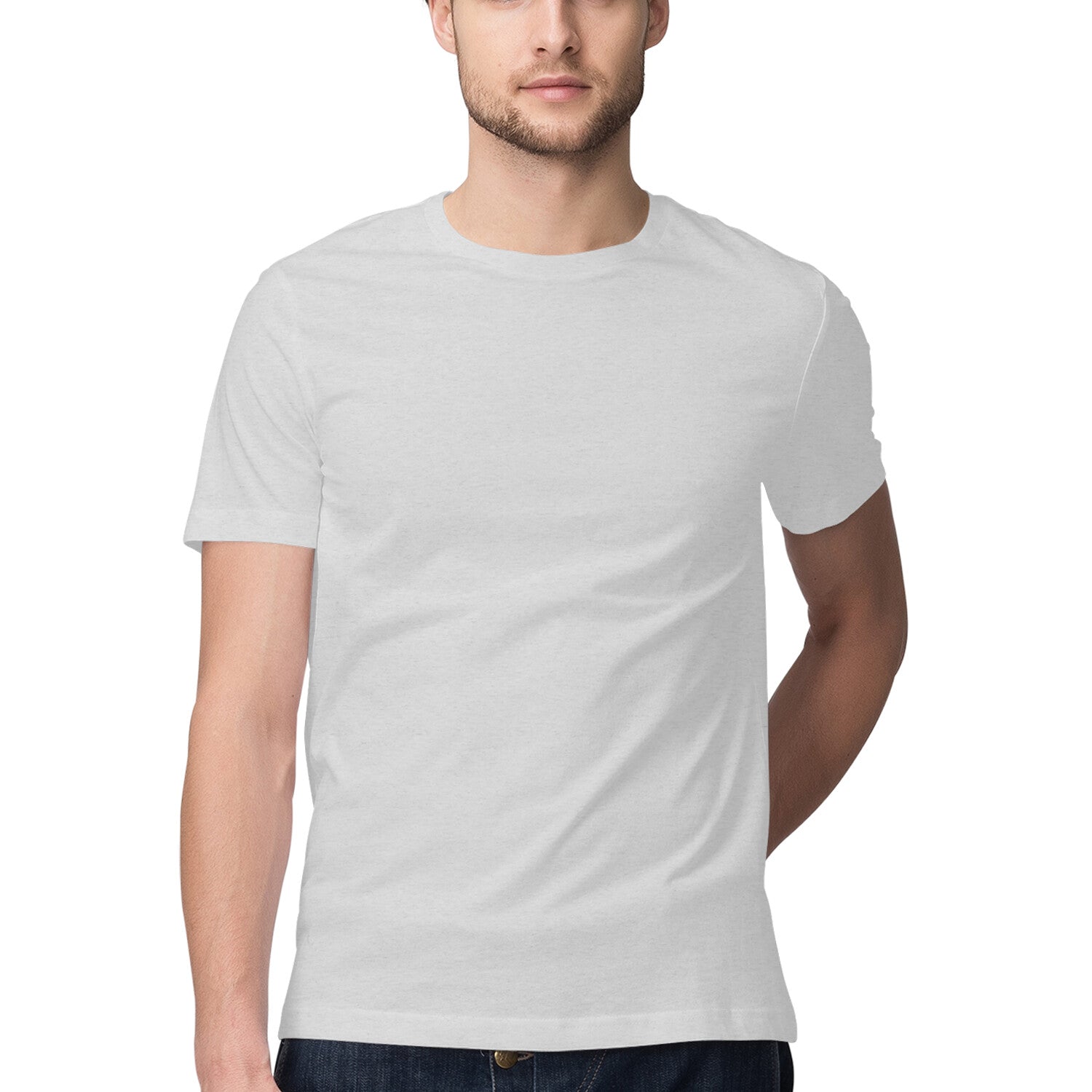 TNH - Men's Round Neck Plain T-Shirt