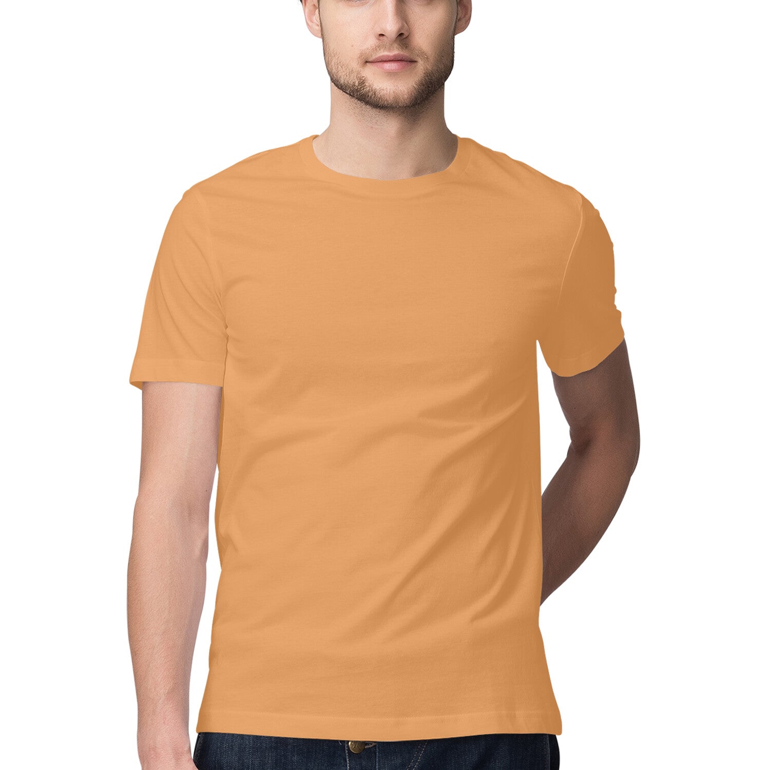 TNH - Men's Round Neck Plain T-Shirt