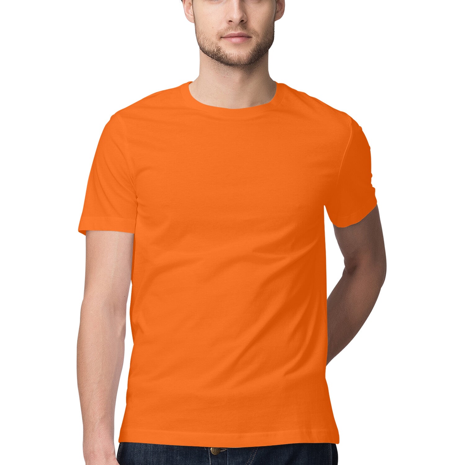 TNH - Men's Round Neck Plain T-Shirt