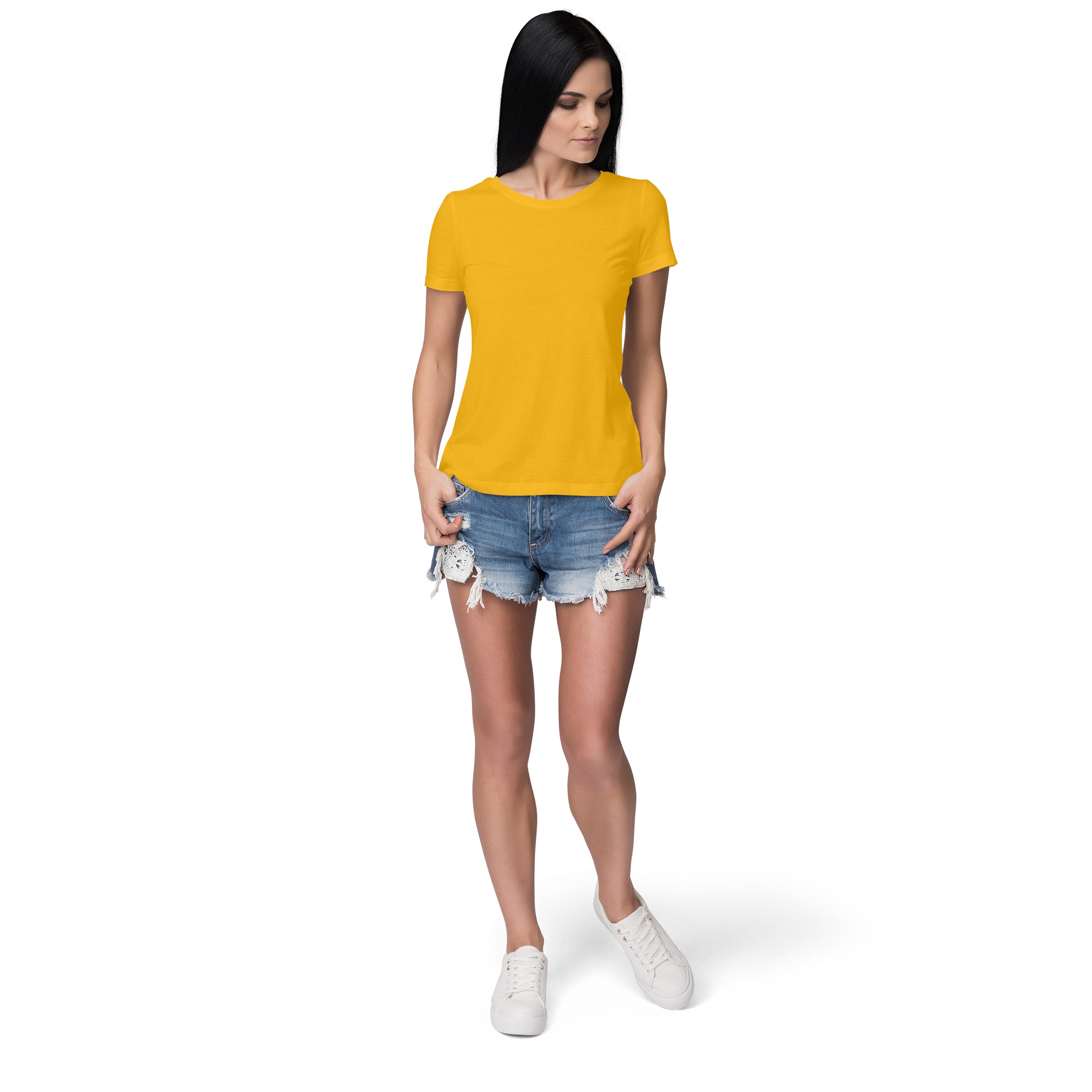 Women's Golden Yellow T-shirt