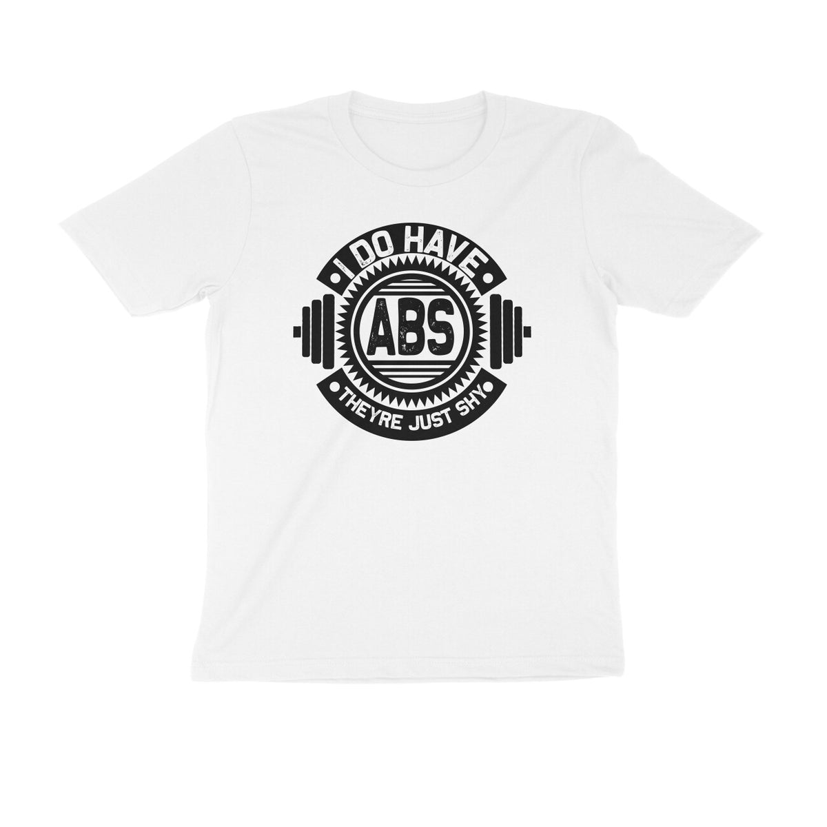 TNH - Men's Round Neck Tshirt - I Do Have Abs