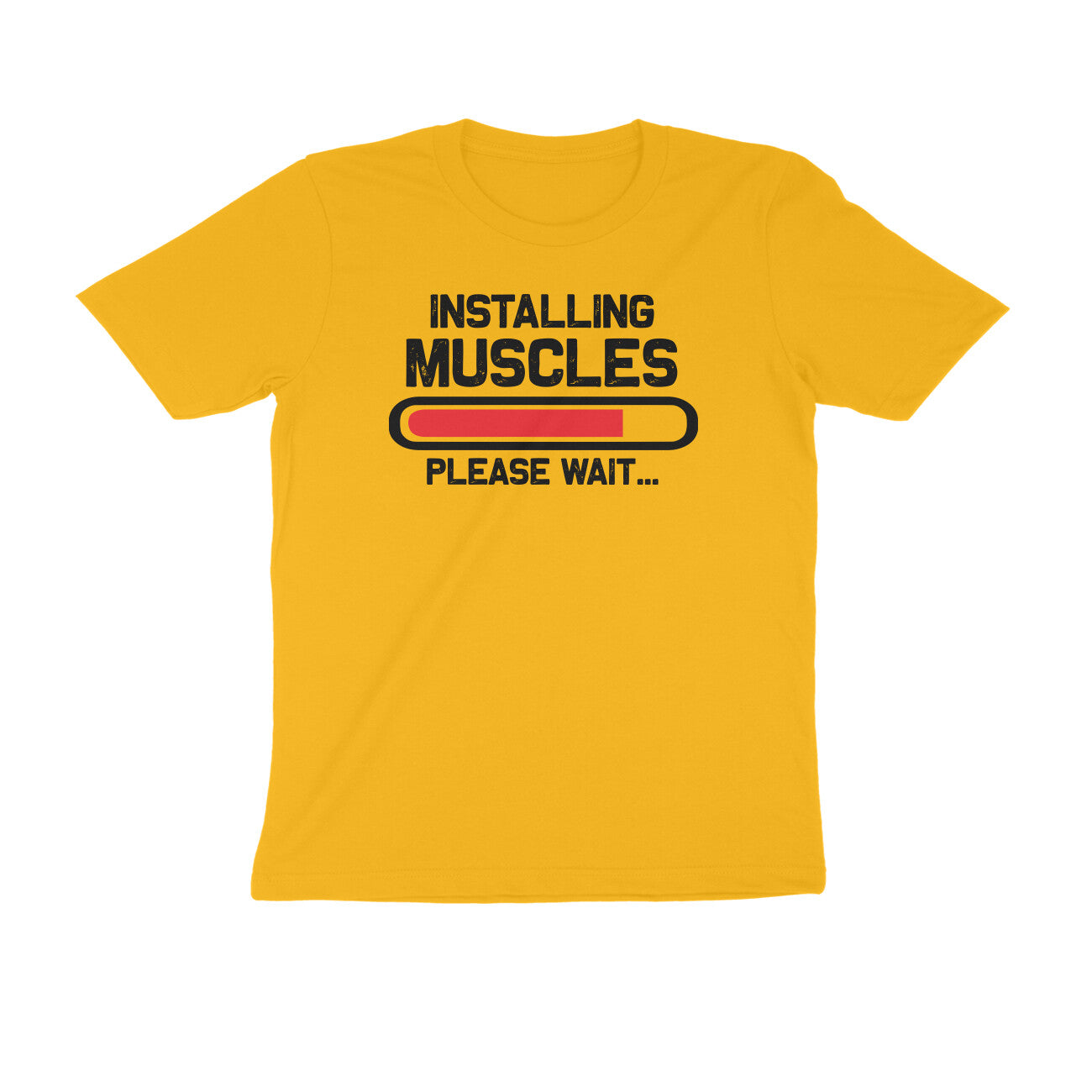 TNH - Men's Round Neck Tshirt - Installing Muscles