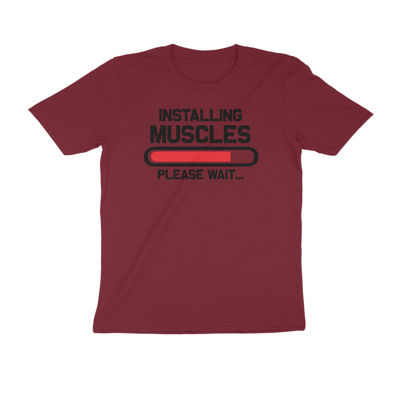 TNH - Men's Round Neck Tshirt - Installing Muscles
