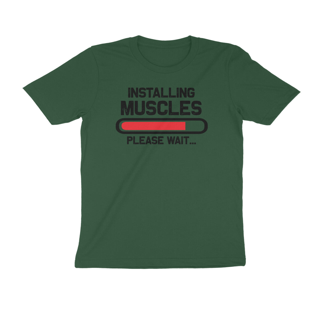 TNH - Men's Round Neck Tshirt - Installing Muscles