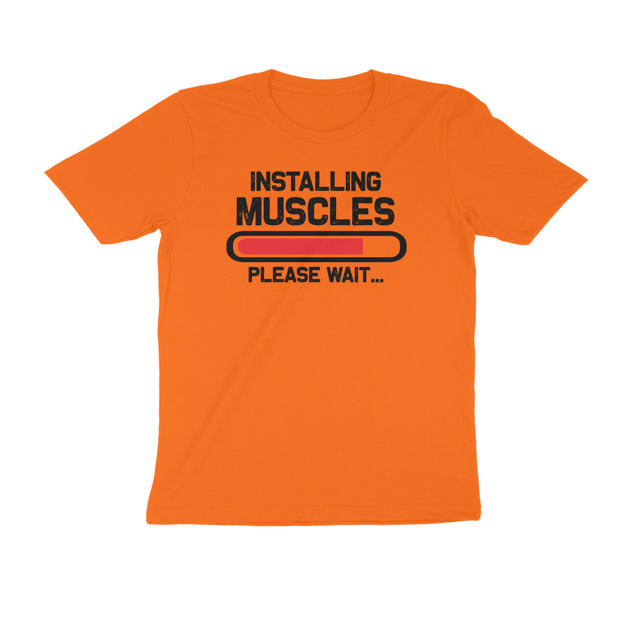 TNH - Men's Round Neck Tshirt - Installing Muscles