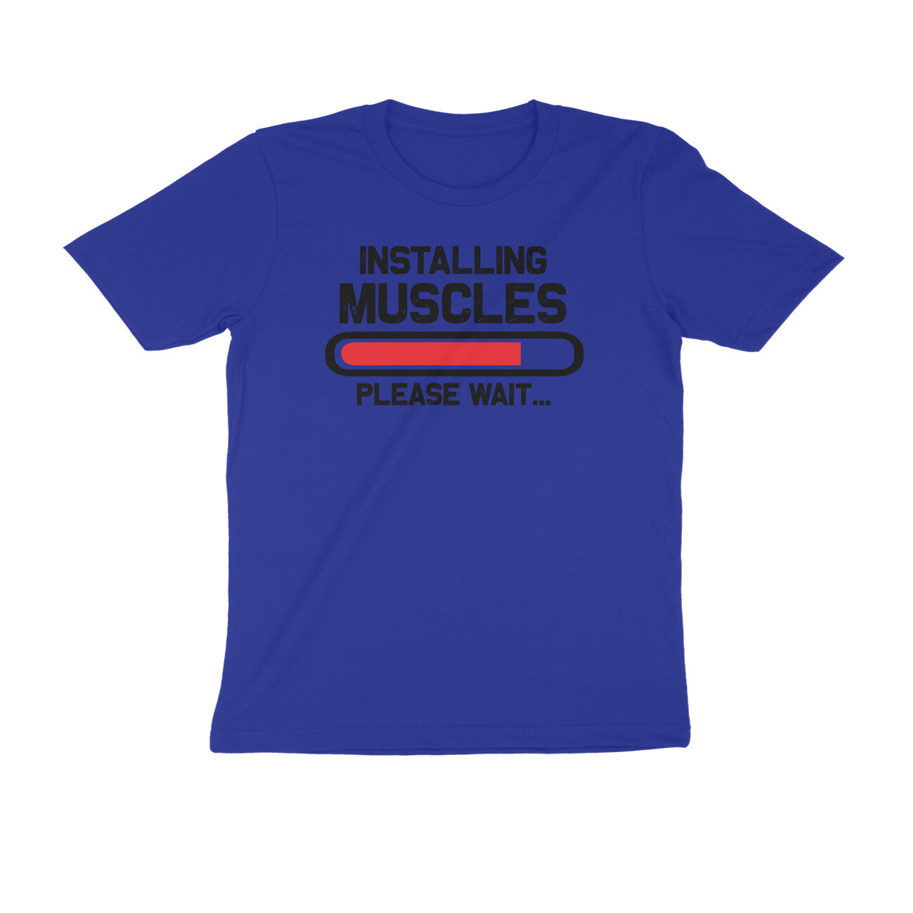 TNH - Men's Round Neck Tshirt - Installing Muscles