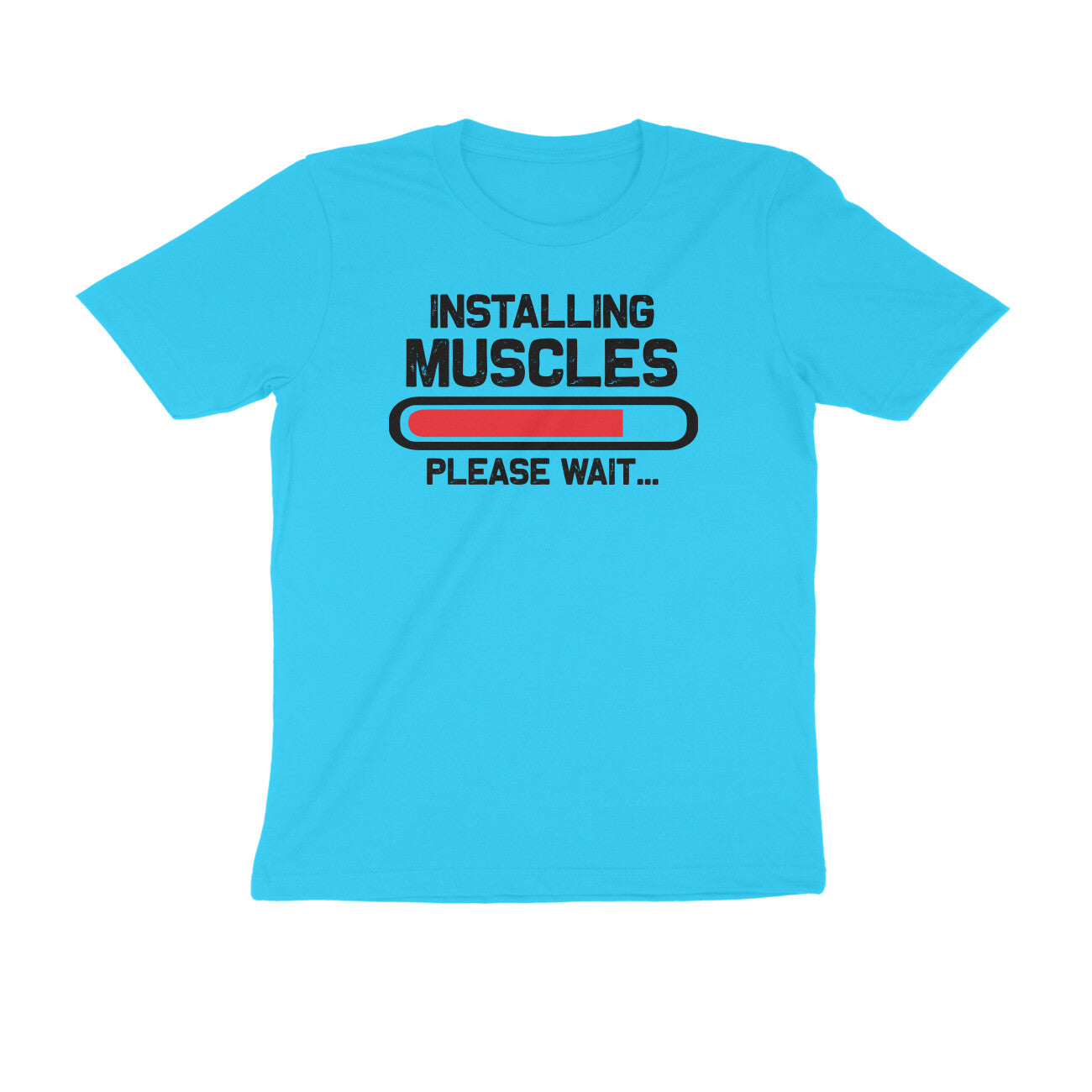 TNH - Men's Round Neck Tshirt - Installing Muscles